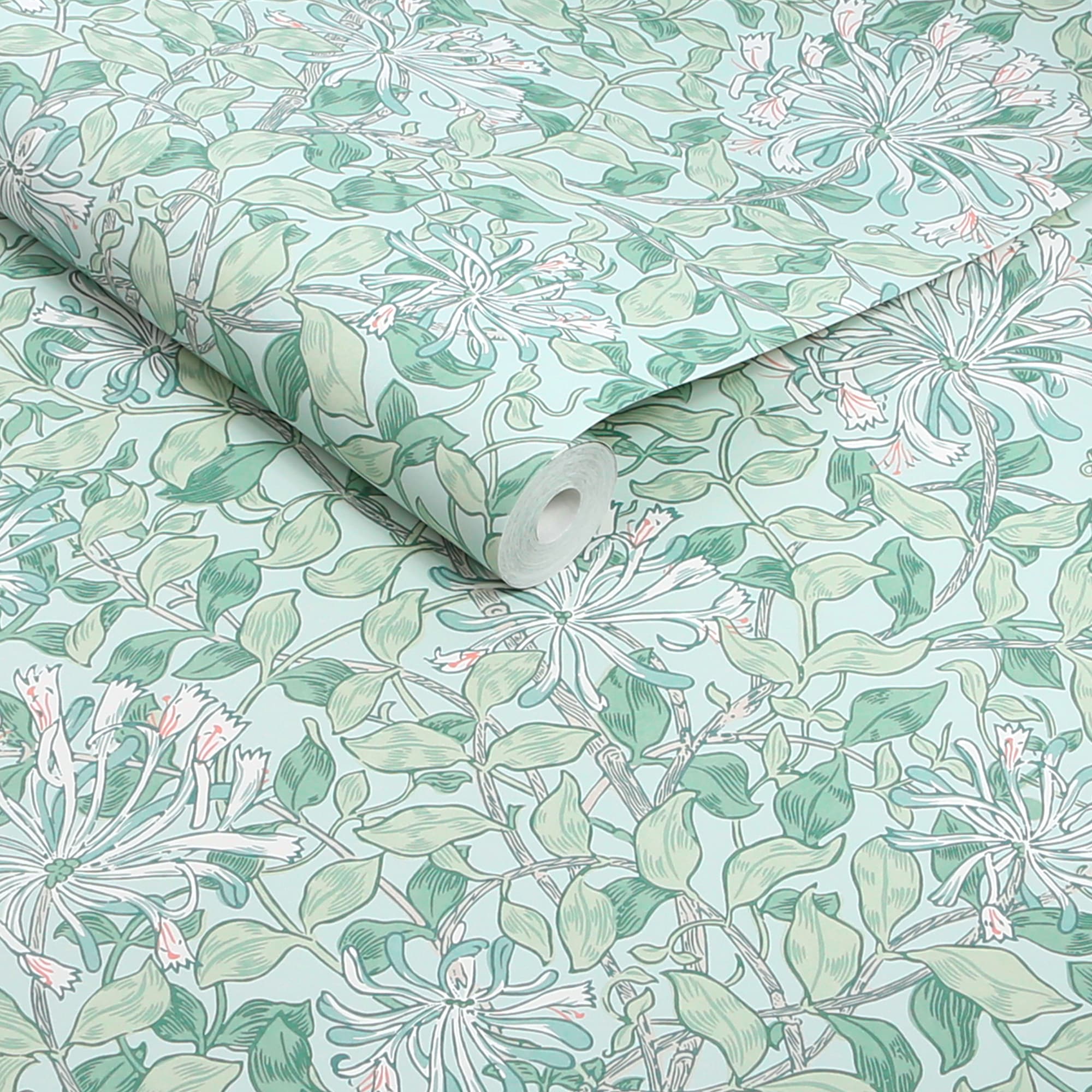 WILLIAM MORRIS AT HOME Vliestapete »Honeysuckle Breeze«, Motiv, Design Tapeten