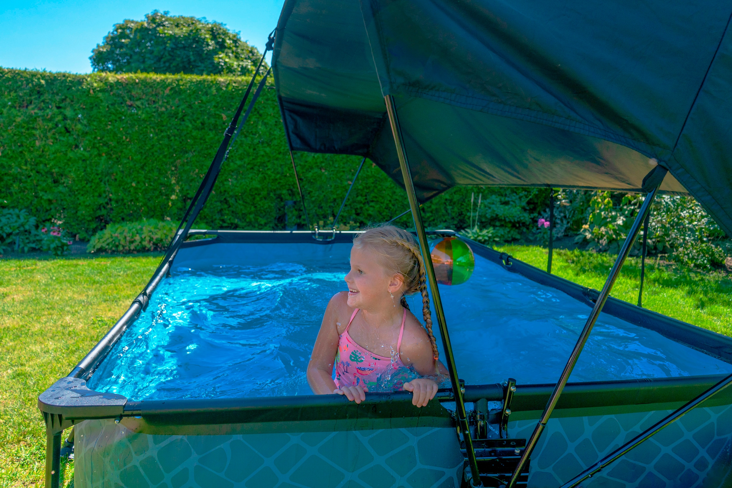 EXIT Poolverdeck "Sonnensegel", spendet Schatten beim Baden in der Sommerhi günstig online kaufen