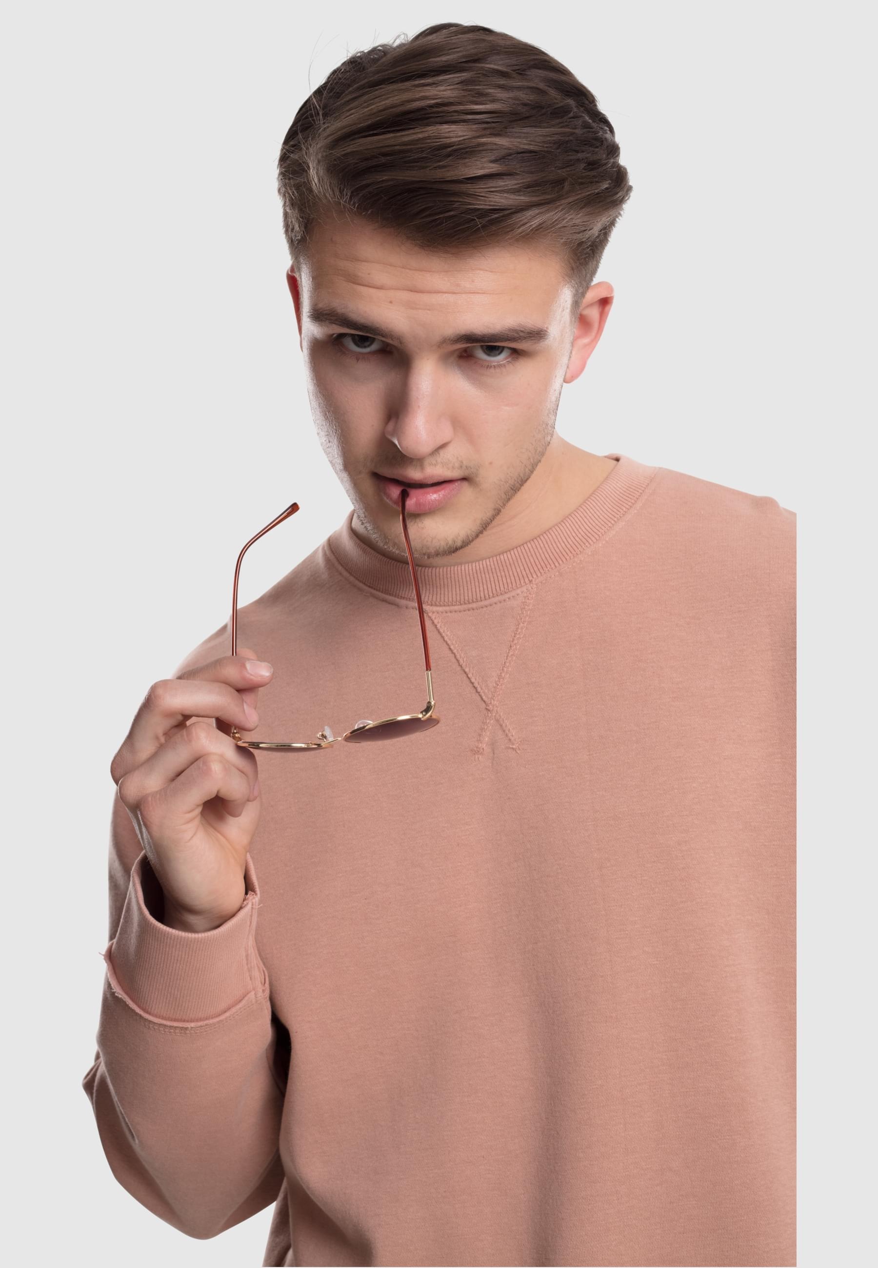URBAN CLASSICS Rundhalspullover »Urban Classics Herren Oversized Open Edge Crew«, (1 tlg.)