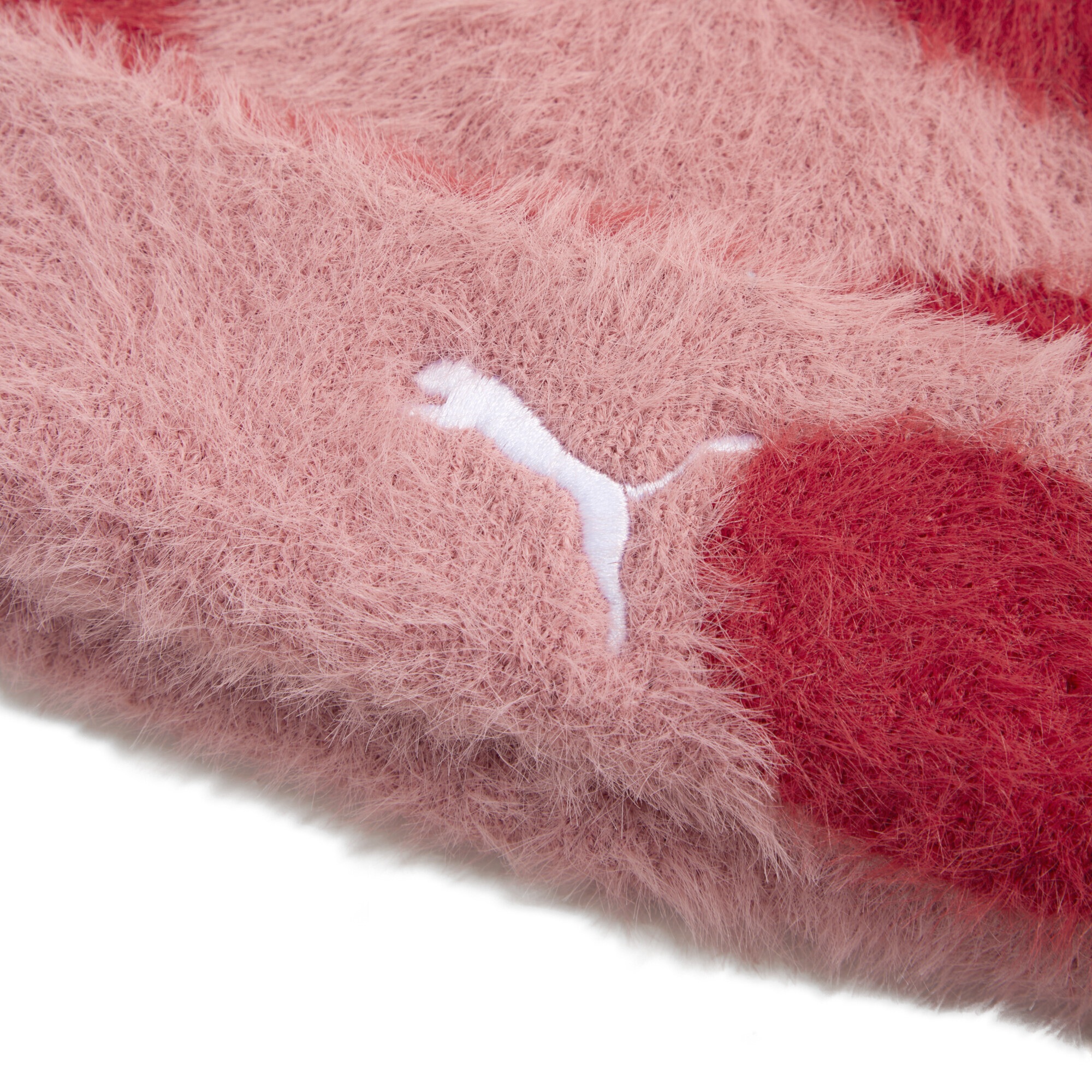 PUMA Beanie »Aufgeraute, bedruckte Beanie mit mittelhoher Krone Erwachsene«