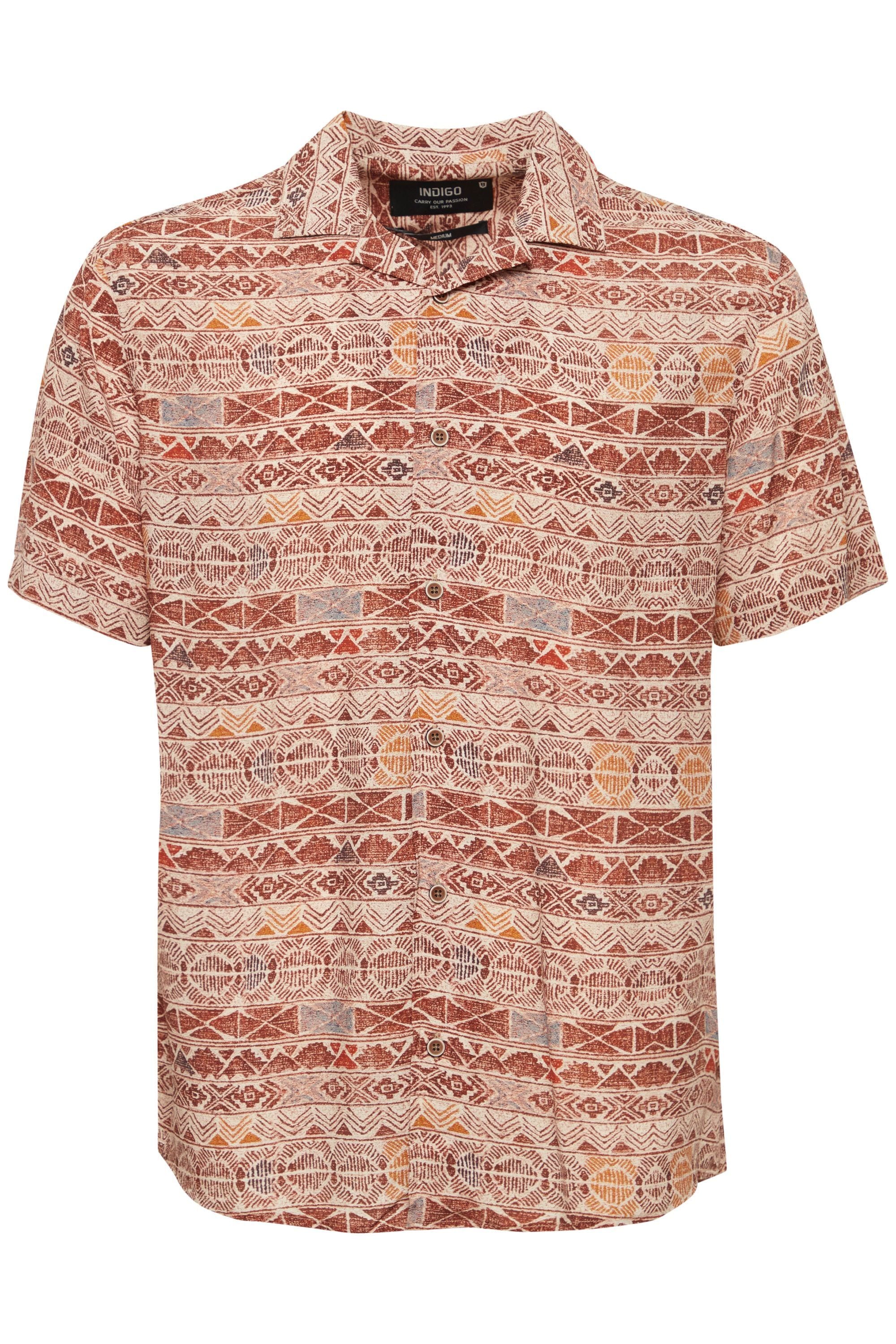 Indicode Kurzarmshirt "Kurzarmhemd IDMariol" günstig online kaufen