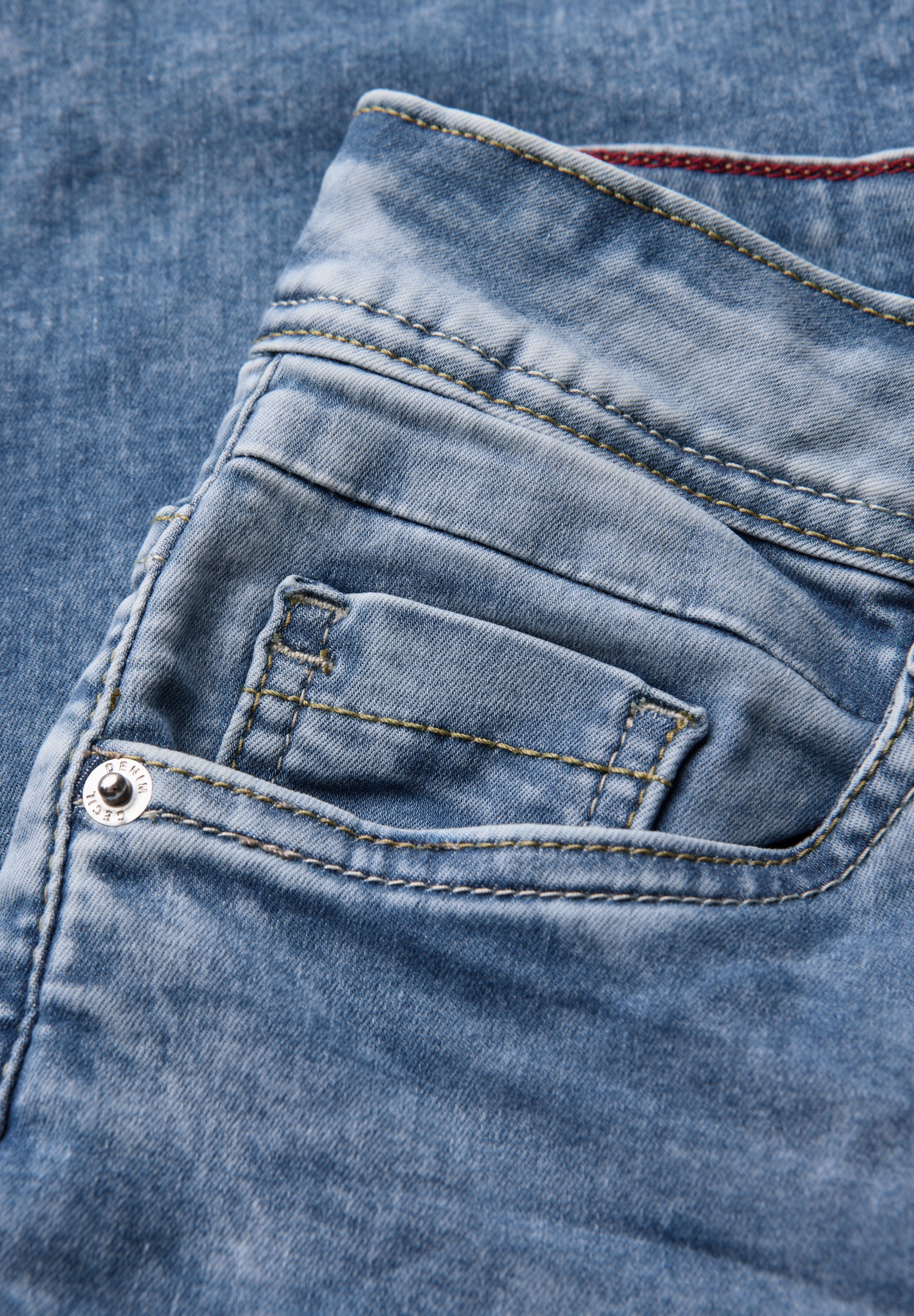 Cecil Loose-fit-Jeans, High Waist