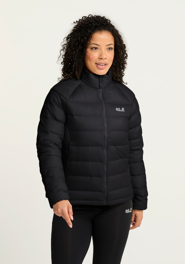 Jack Wolfskin Daunenjacke "WILD PASS DOWN JKT W RDS" Daunenjacke, warm, wind- und wasserabweisend