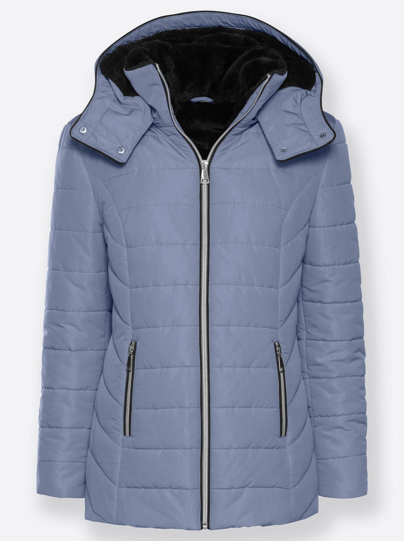 Inspirationen Steppjacke, mit Kapuze