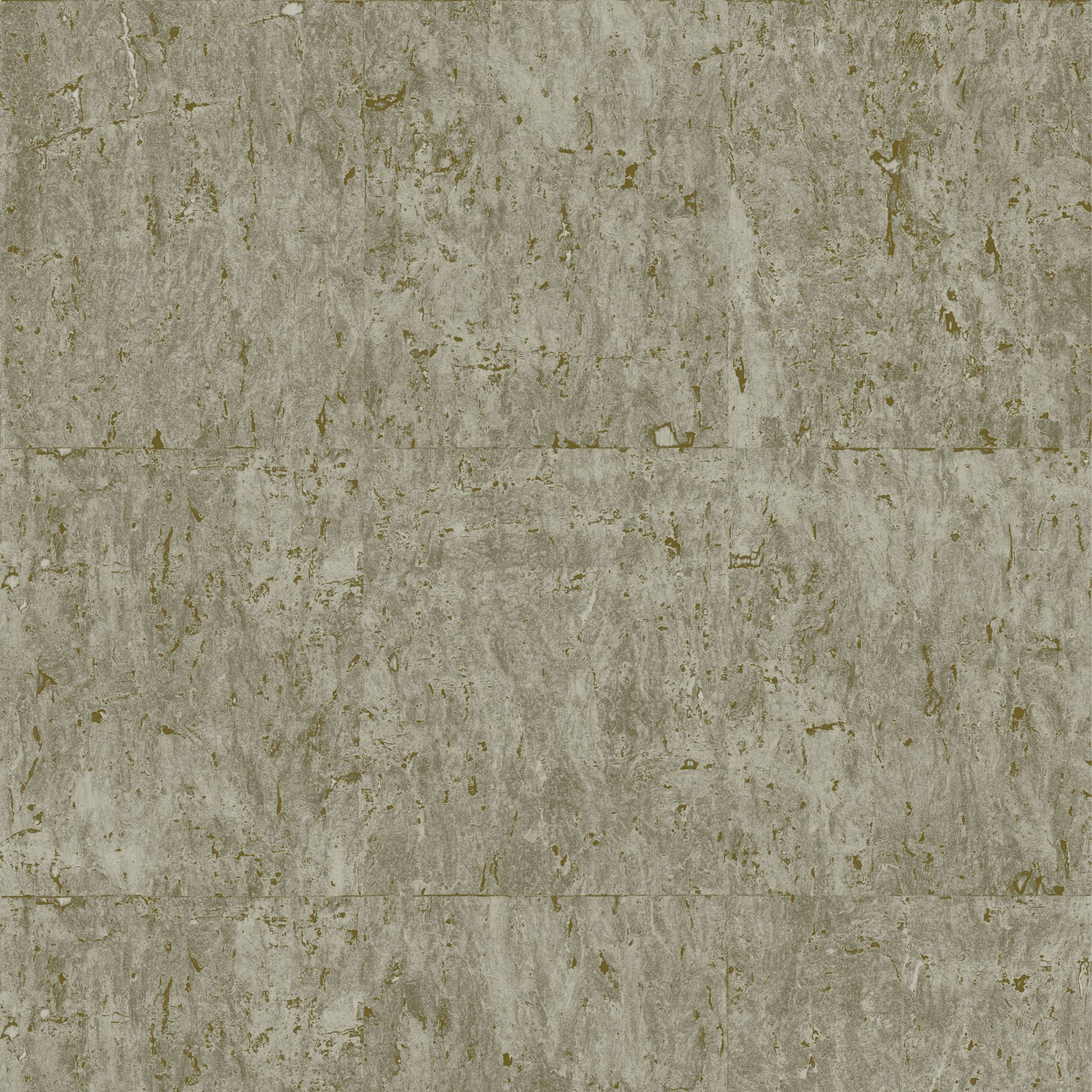 WOW Vliestapete "Kork Luxe" aufgeschäumt Taupe - 10m x 52cm