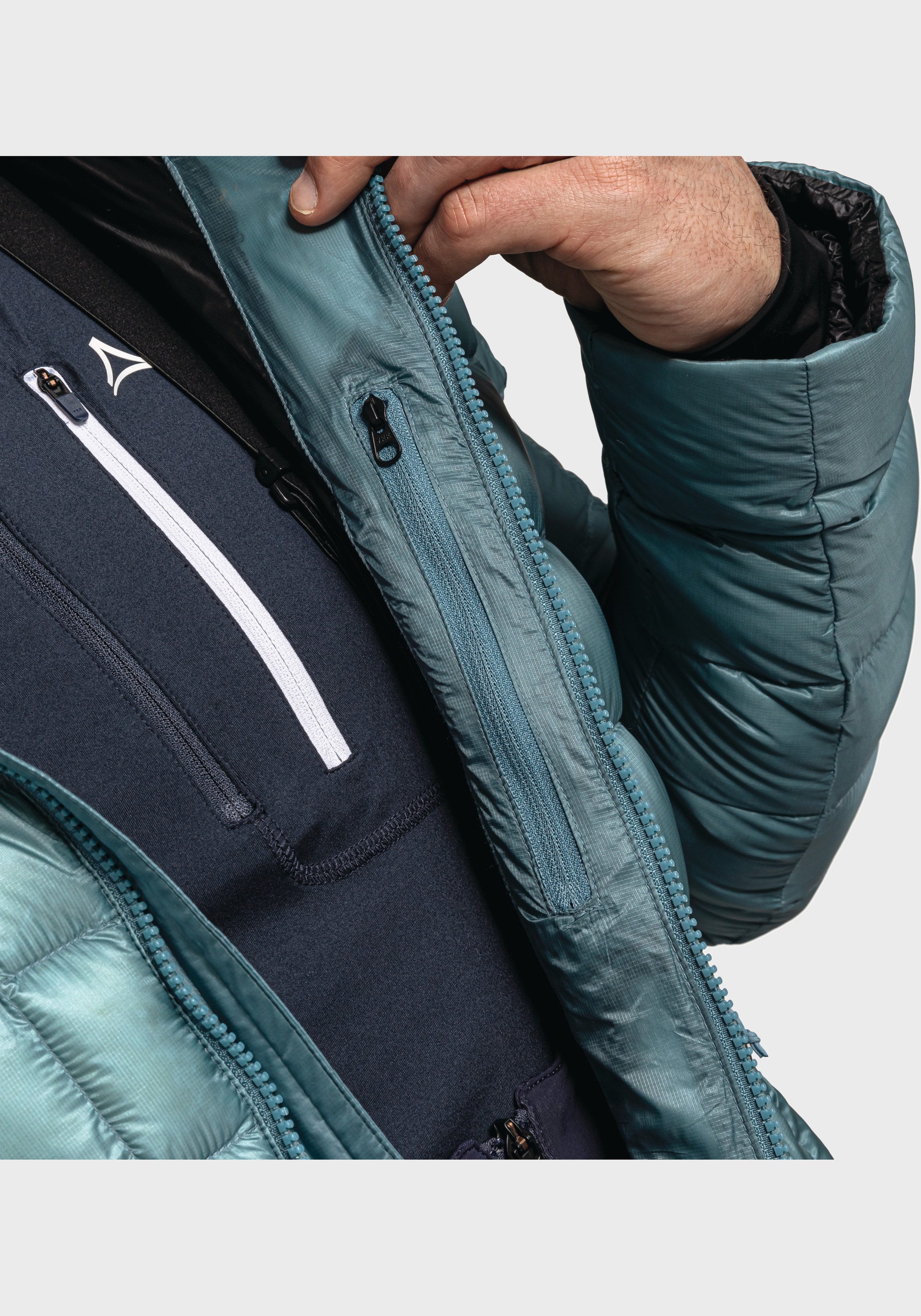 Schöffel Daunenjacke »Down Jacket Lodner M«, mit Kapuze