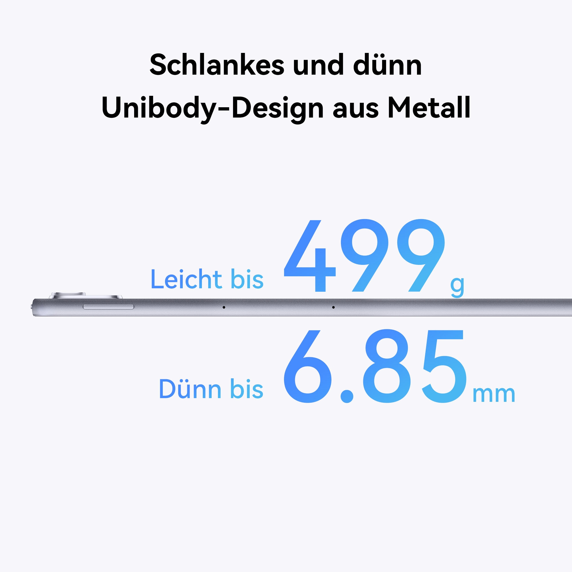 Huawei Tablet »MatePad 11.5" 2024 6+128GB« (29,21 cm / 11,5 ″) HarmonyOS 128 GB 2.2K Lautstärkeregler)