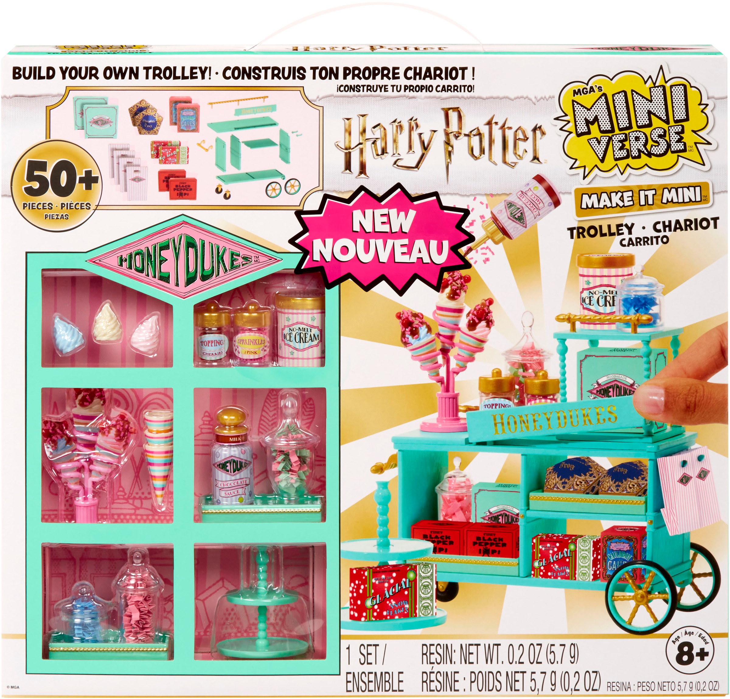 MGA ENTERTAINMENT Kreativset »MGA's Miniverse - Make It Mini Harry Potter Honeydukes Playset«, sortierte Lieferung