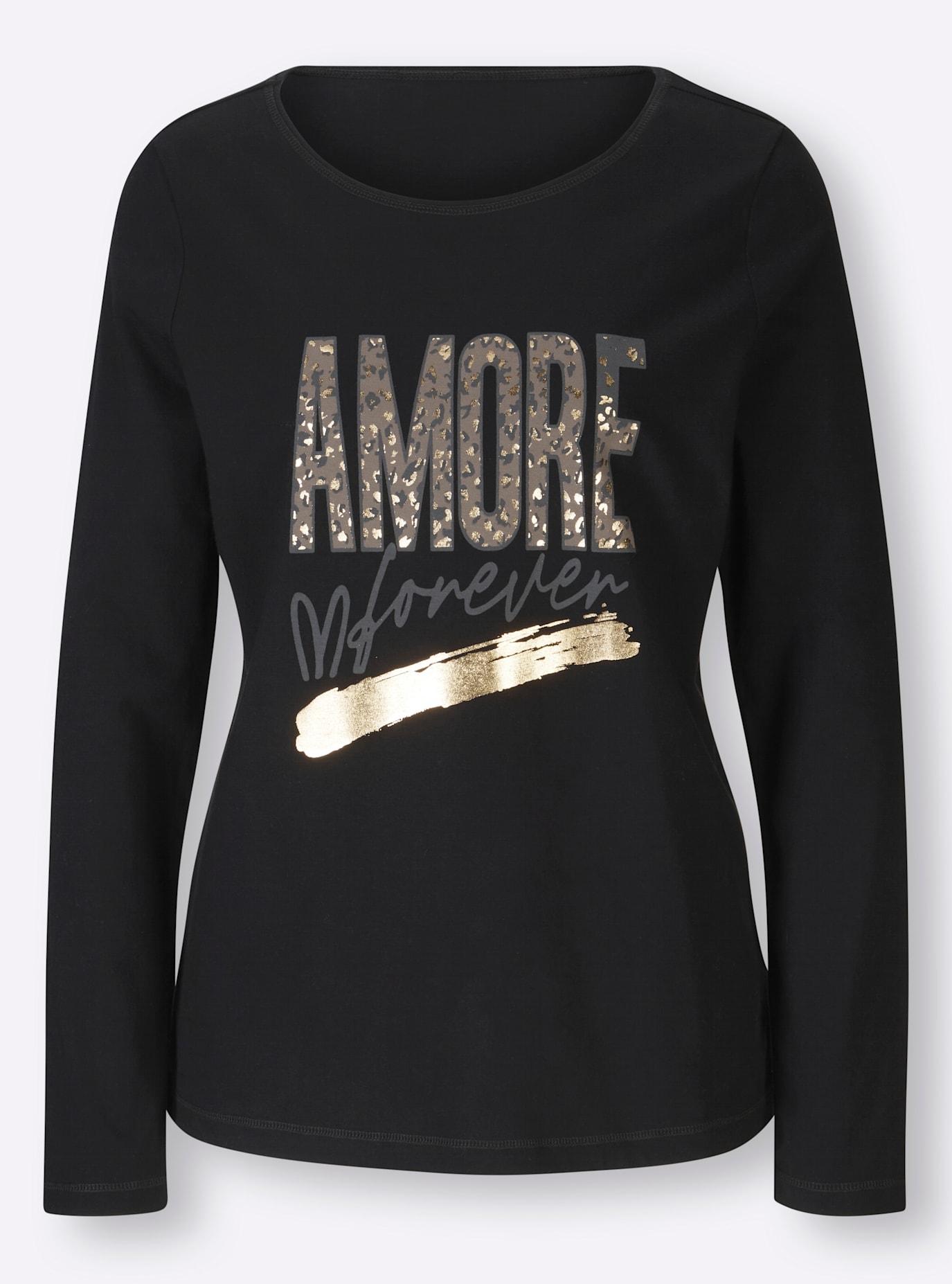 heine Rundhalsshirt »Shirt«, (1 tlg.)