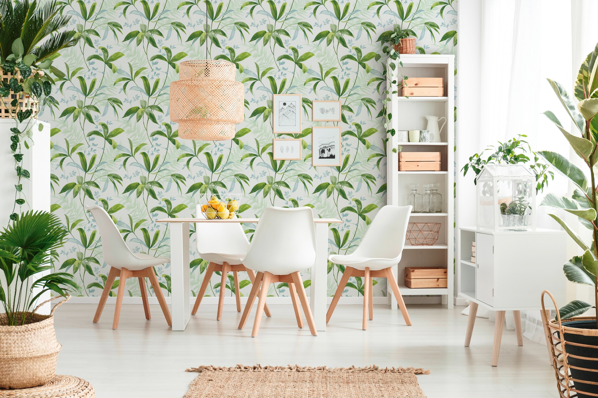 Architects Paper Vliestapete »Jungle Chic«, floral-botanisch-tropisch, Palmentapete Tapete Dschungel