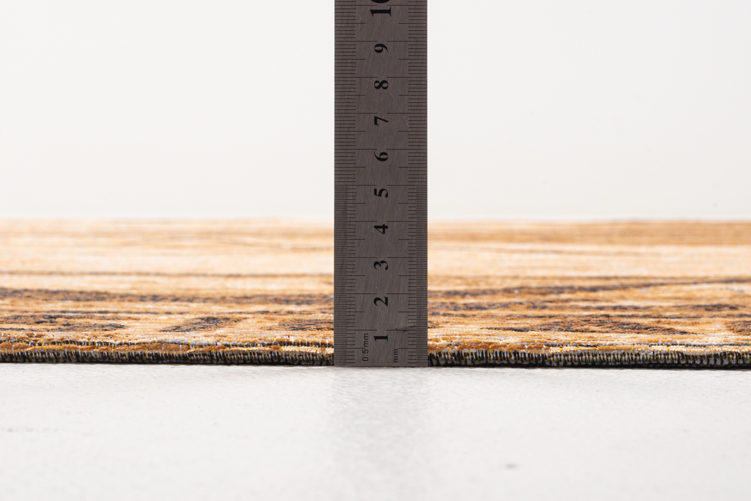 Sansibar Teppich »Keitum 009« rechteckig 3 mm Höhe Flachgewebe, Motiv Holzdielen & gekreuzte Säbel, auch in rund