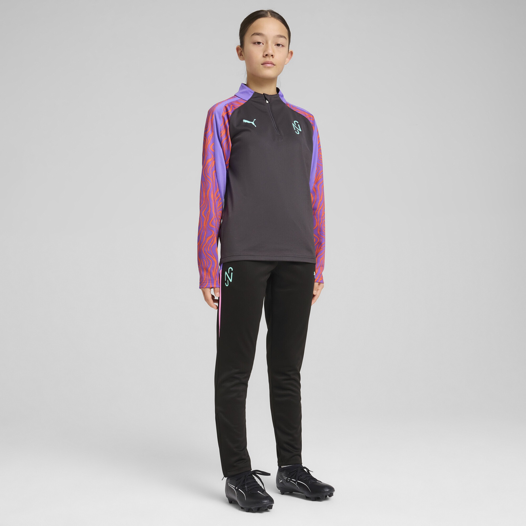 PUMA Sweatjacke »Neymar Jr Creativity Fußballtop mit viertellangem Reißverschluss«