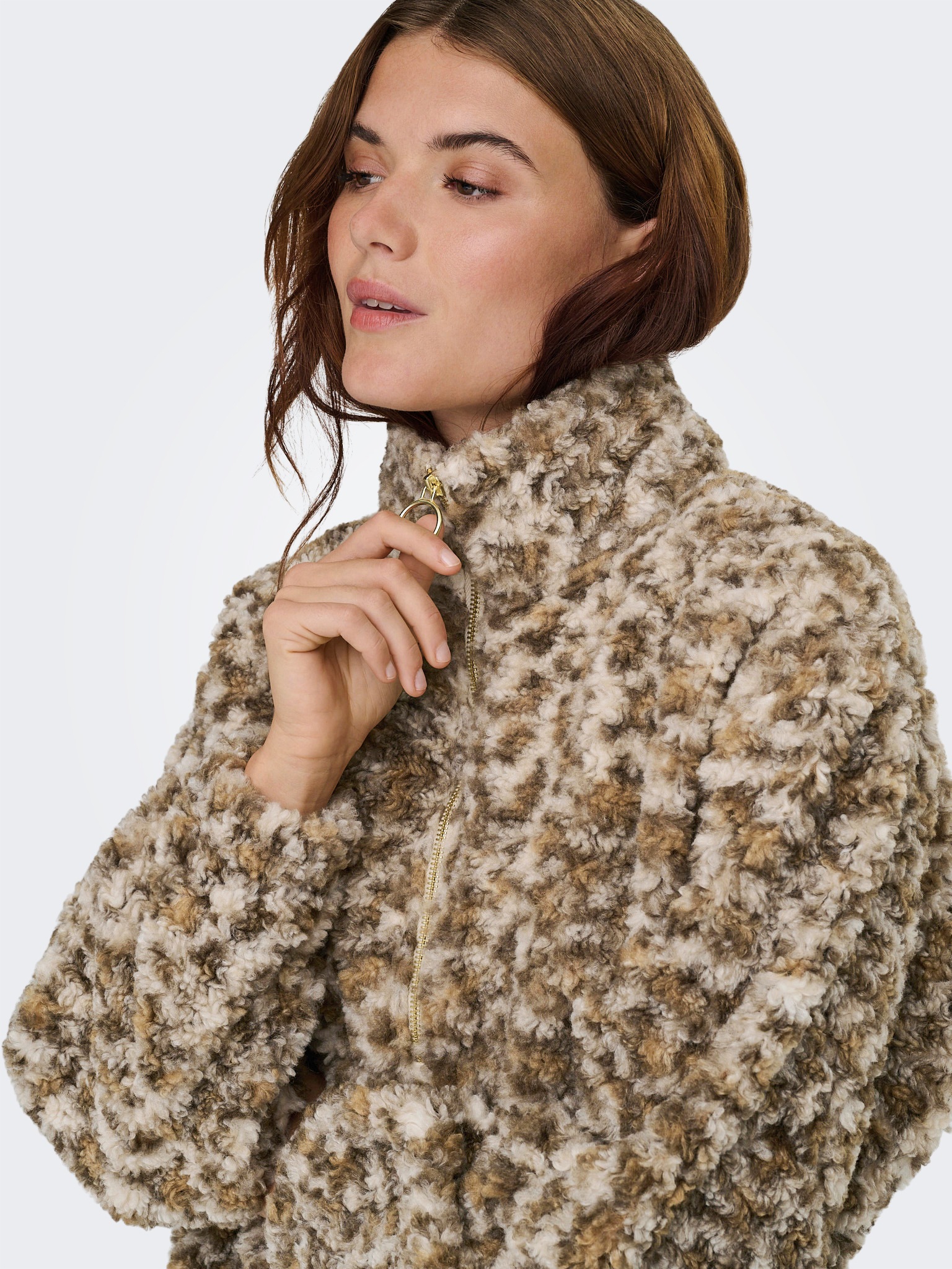 Thumbnail - ONLY Sweatjacke "ONLXENA L/S TEDDY BOX SWT"