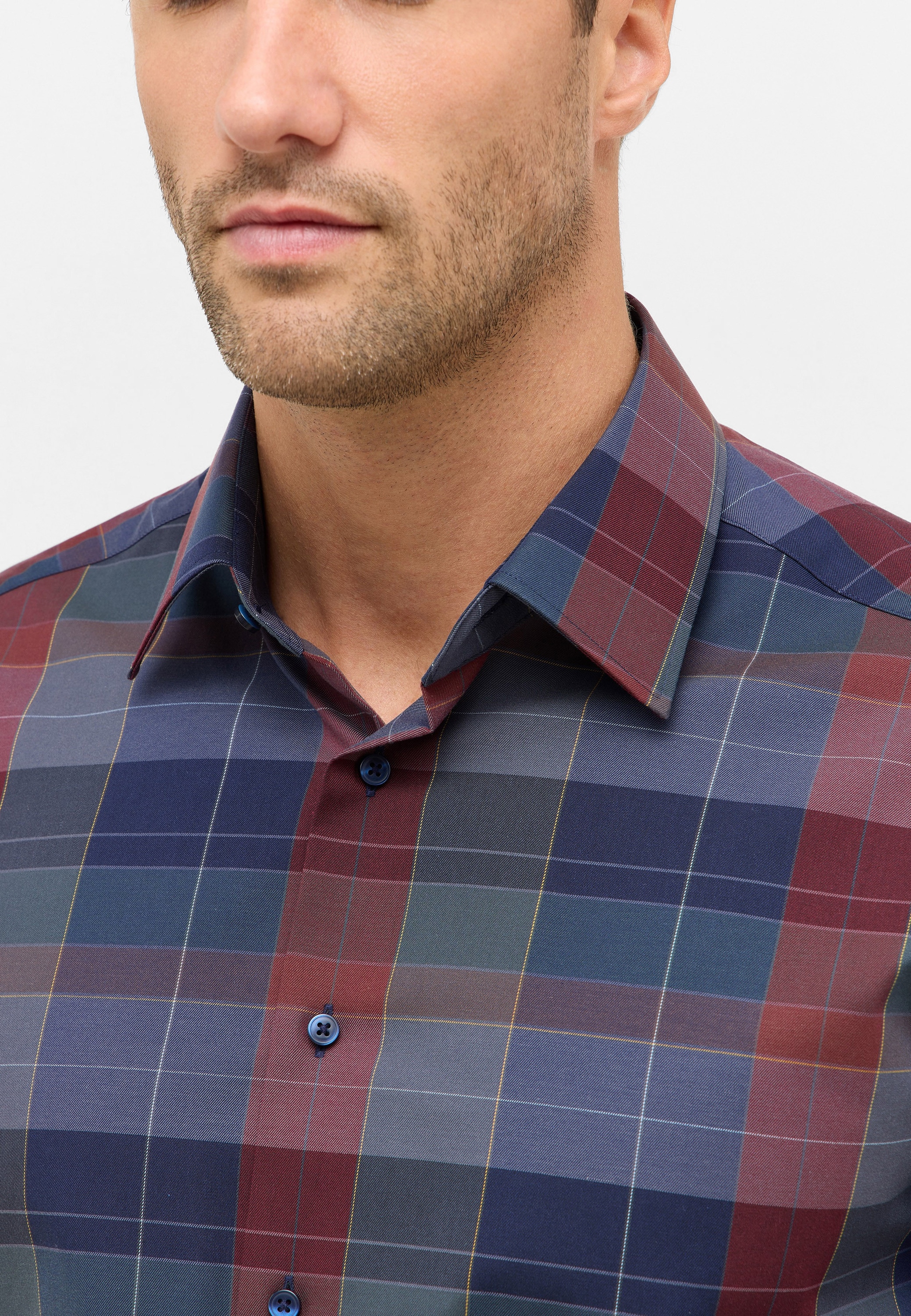 Eterna Langarmhemd »MODERN FIT«, NON IRON (bügelfrei)