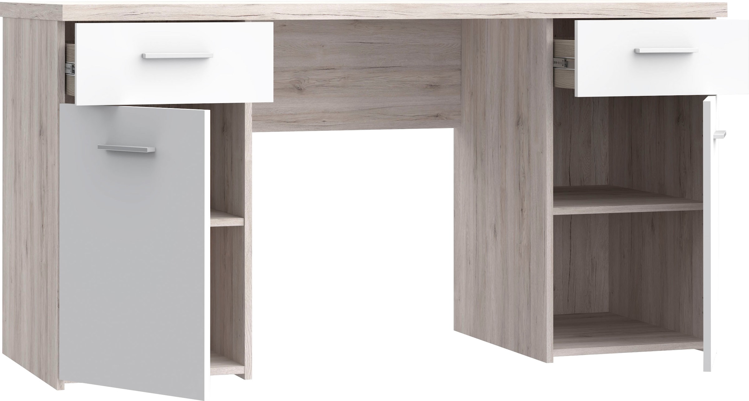 FORTE Schreibtisch »NET 106«, Breite 145 cm, praktisch für das Home Office