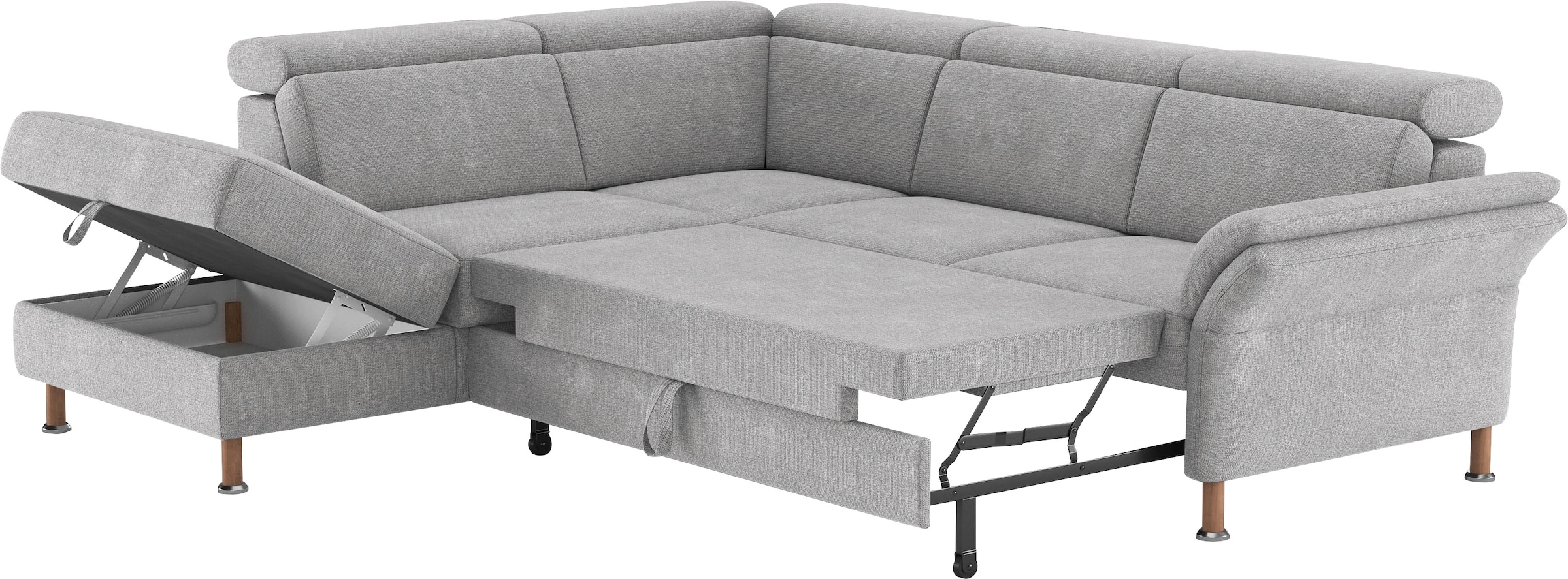 Home affaire Ecksofa »Calypso L-Form«, mit Relaxfunktion motorisch im Sofa 2,5- Sitzer