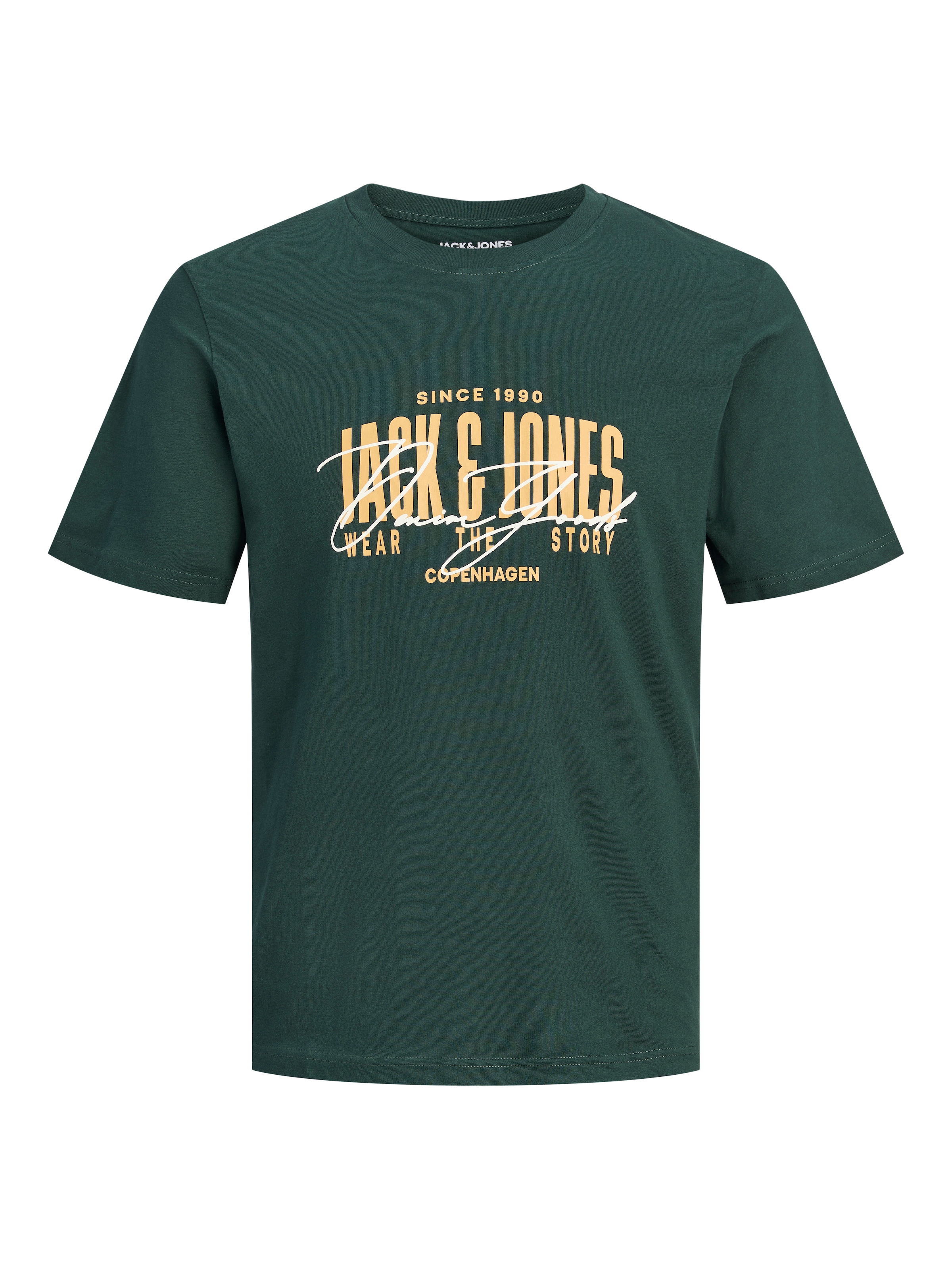 Jack & Jones T-Shirt »JJAERO TEE SS CREW NECK« Baumwolle, regular fit