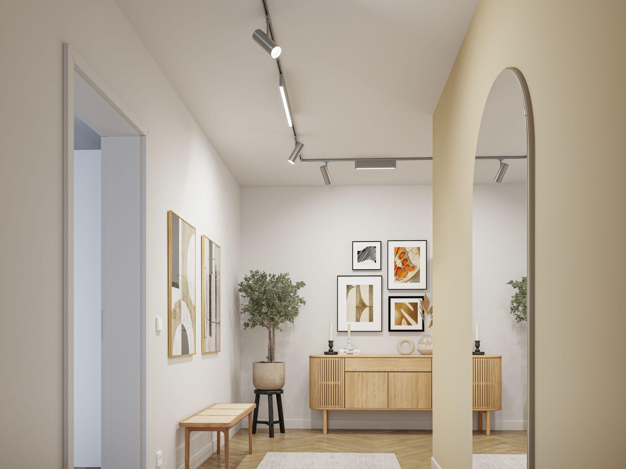 Paulmann Schienensystem-Leuchten »Theron 1100lm 11W 4000K dimmbar 230V« LED-Modul 1 Stk. Neutralweiß 3-Step-Dim