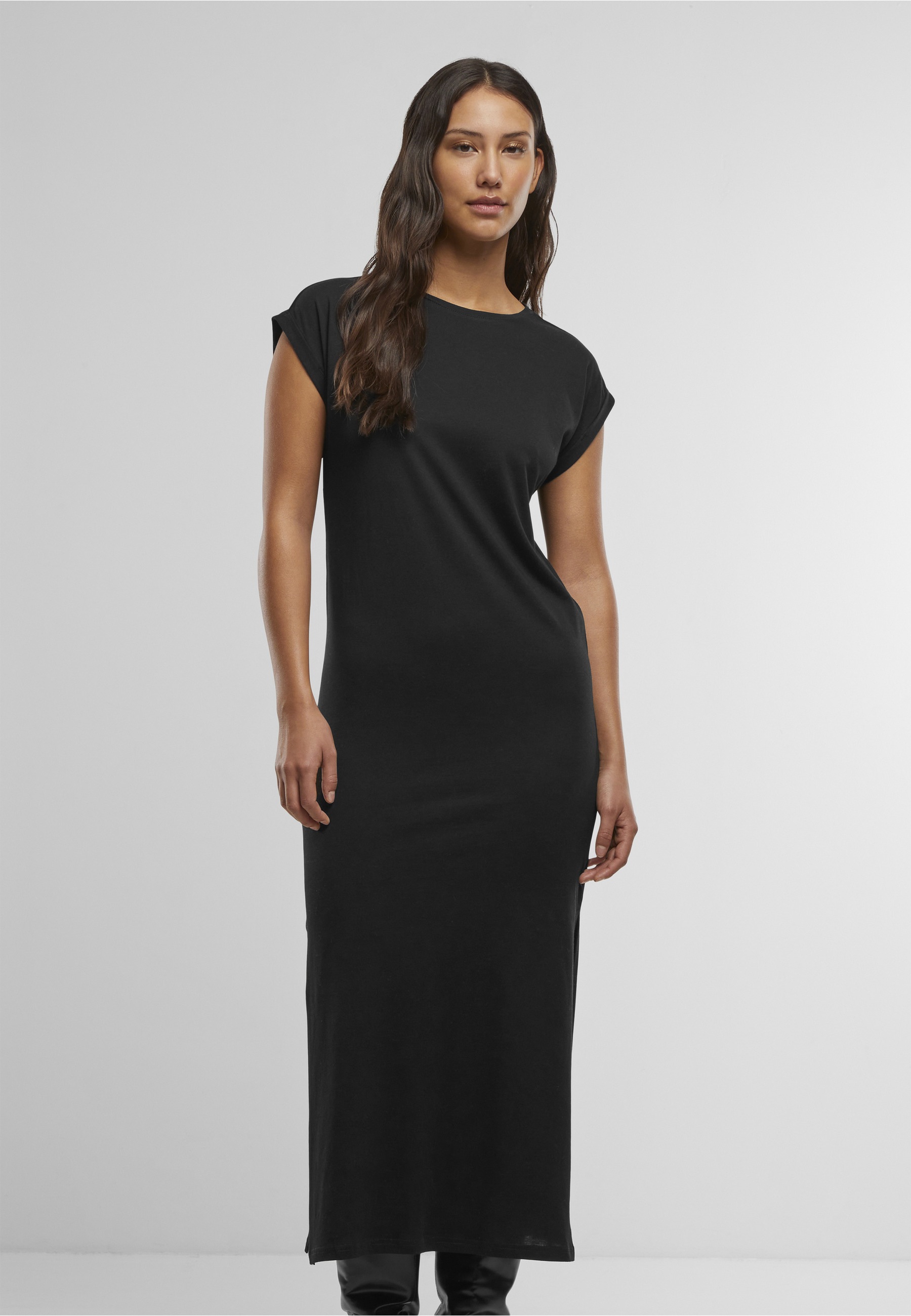 Thumbnail - URBAN CLASSICS Shirtkleid "Urban Classics Ladies Extended Shoulder Dress" 1 Stk. tlg.