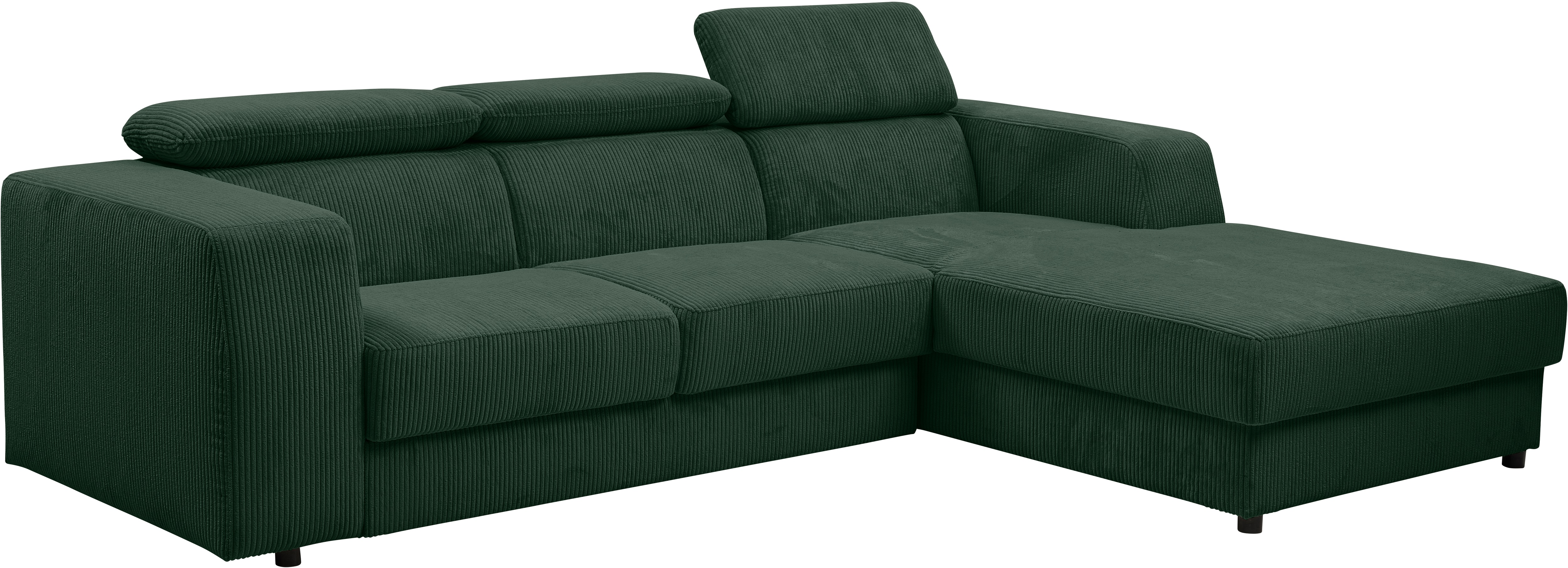 Thumbnail - WERK2 Ecksofa "Cherry, modernes Sofa mit Komfortfunktionen, Breite 270cm, L-Form,", bequem, mit verstellbaren Kopfteilen...