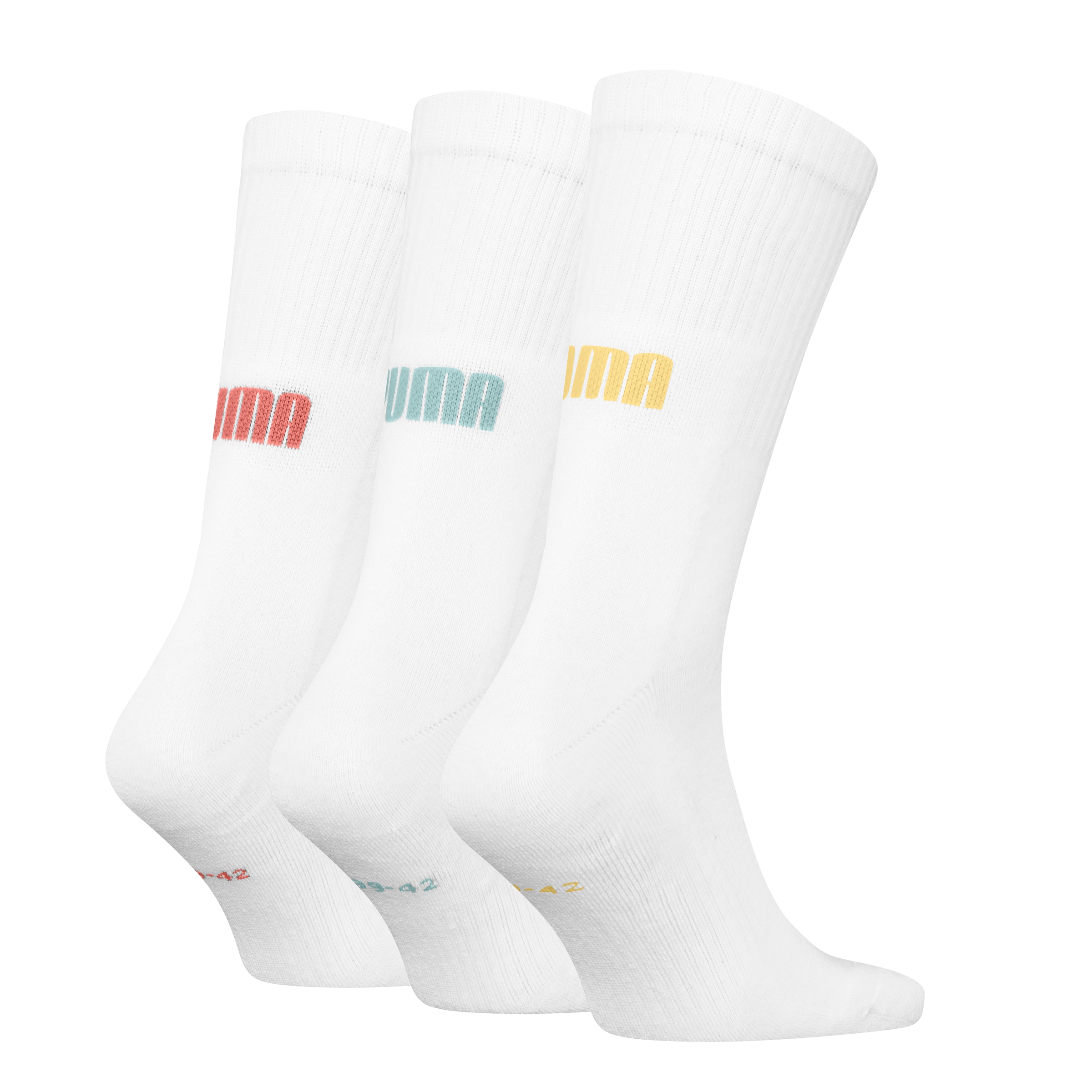 PUMA Socken "PUMA UNISEX CUSHIONED NEXT CREW 3P", (3 Paar, 3 Paar), mit Zon günstig online kaufen