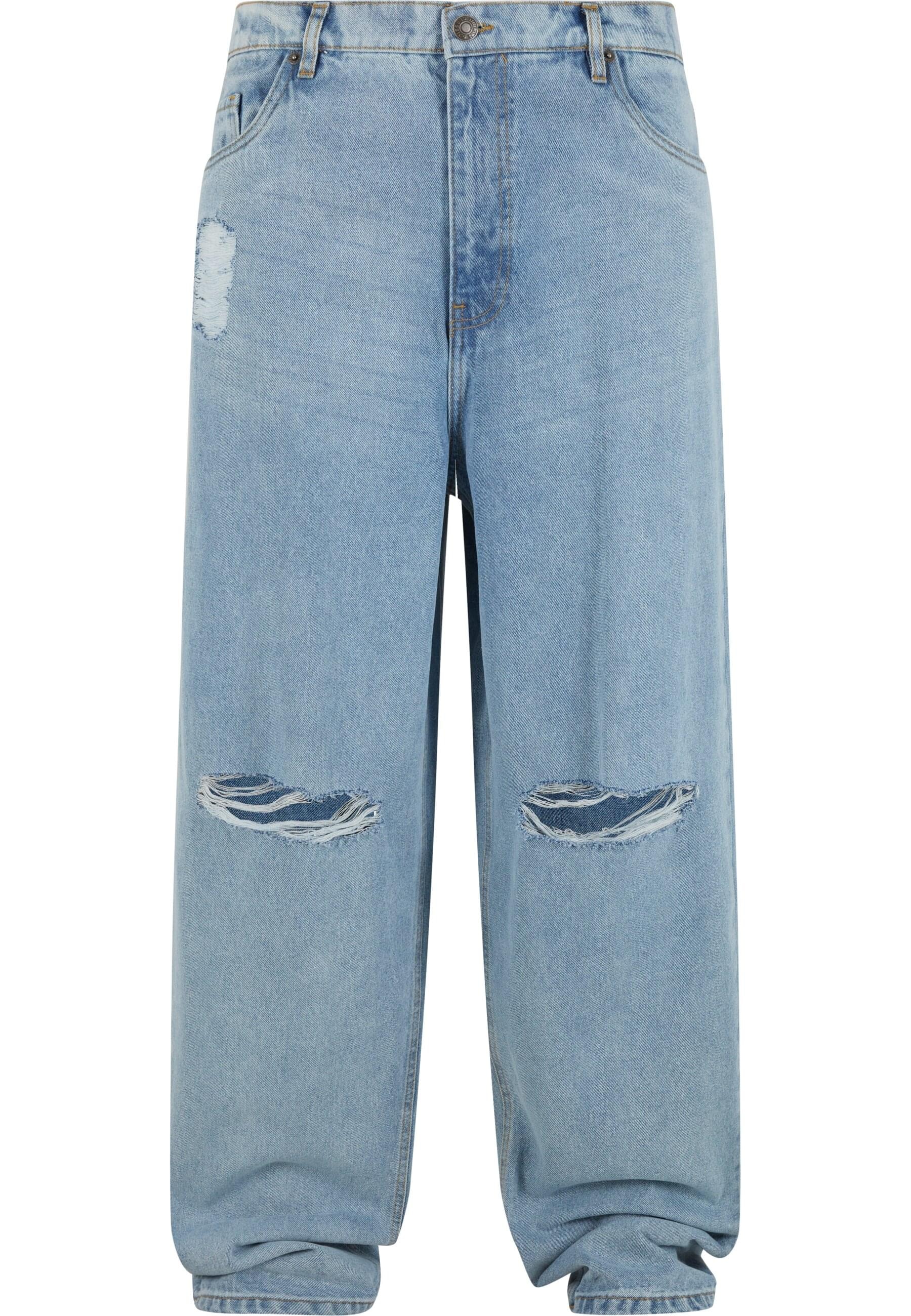 Bequeme Jeans »Urban Classics Heavy Ounce Knee Cut Baggy Fit Jeans«