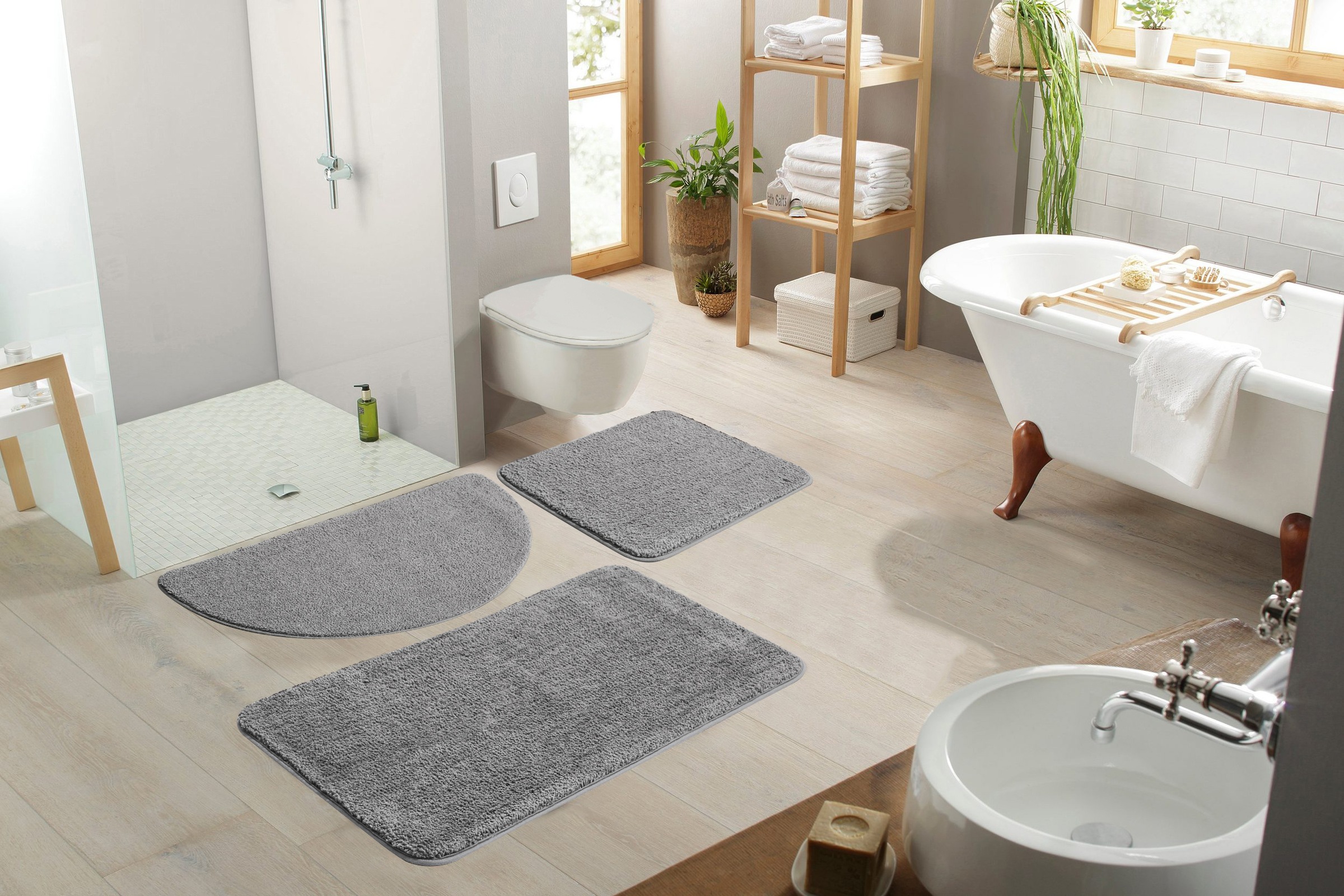 OTTO home Badematte "Regona, Badteppich, Badvorleger, Badezimmer Teppich" H günstig online kaufen