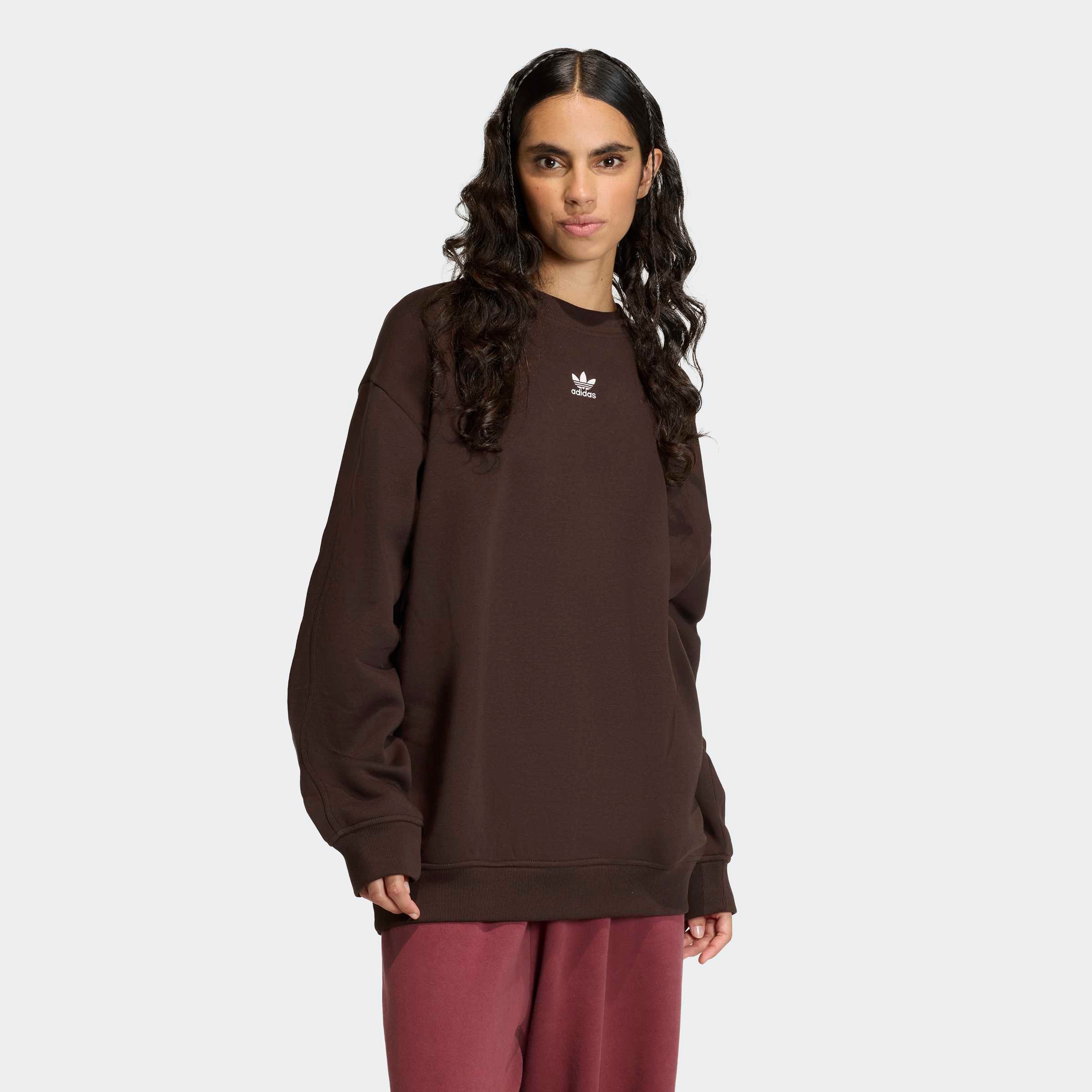 adidas Originals Sweatshirt »ESS CREW FL OS«, mit sportlichem Stil, aus Baumwolle
