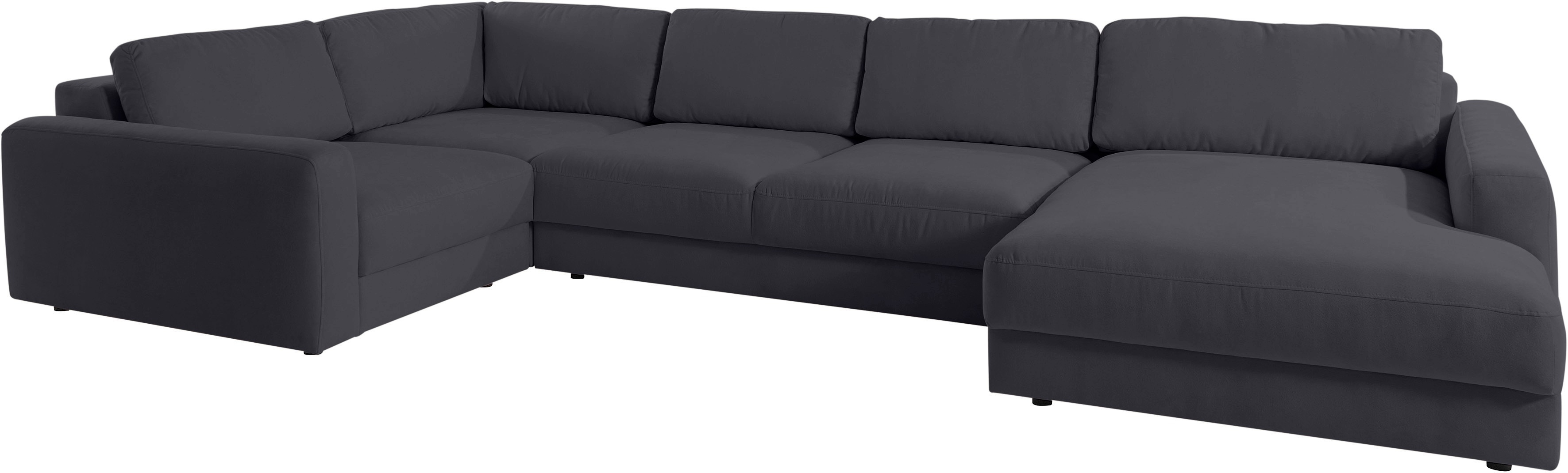 Thumbnail - PLACES OF STYLE Wohnlandschaft "Bloomfield, Mega Polsterprogramm, Breite 405cm, viel Platz, U-Form" mit extra tiefer Sit...