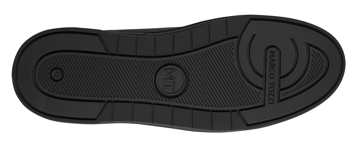 MARCO TOZZI Sneaker, Freizeitschuh, Halbschuh, Schnürschuh mit seitlicher Logoprägung