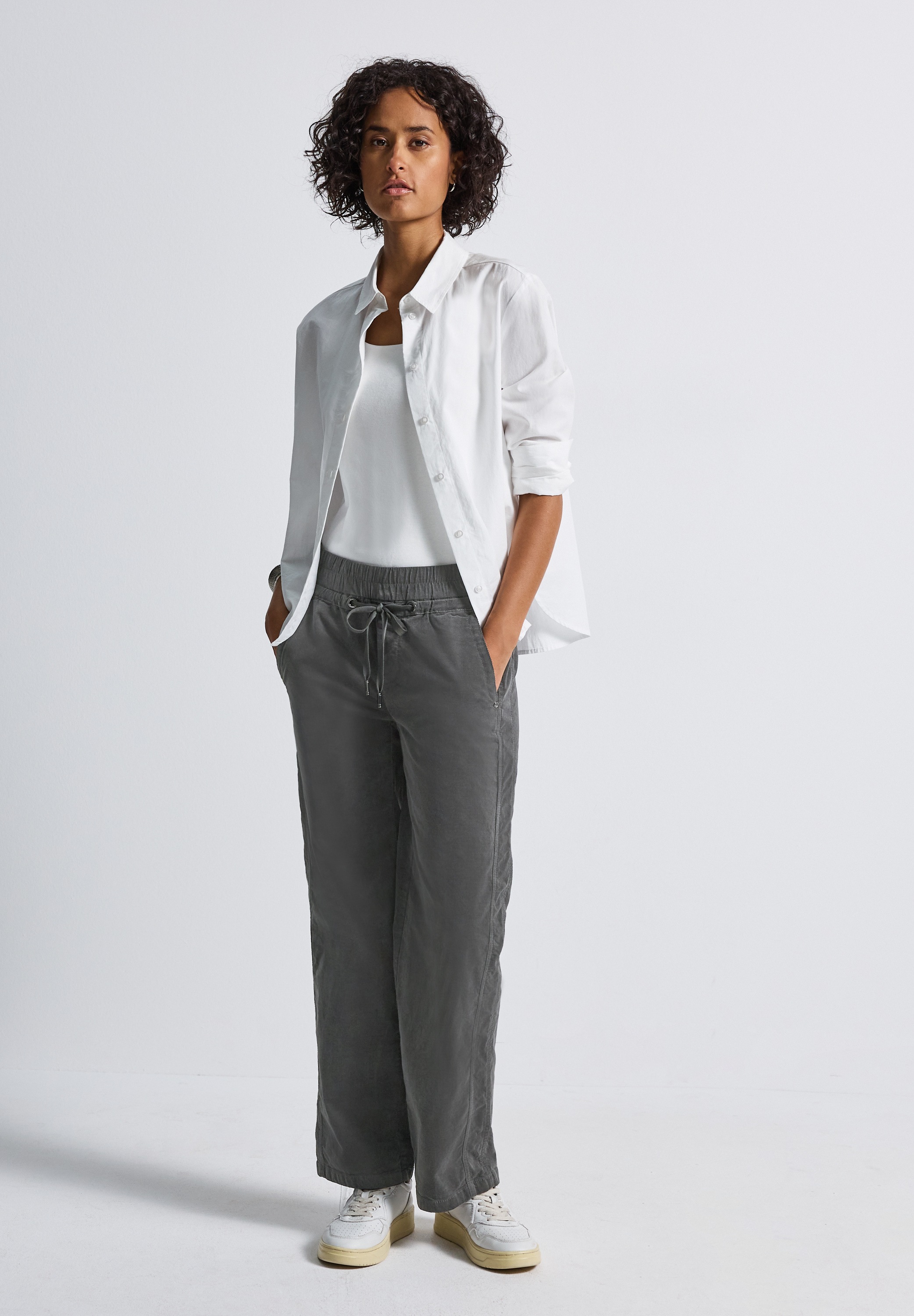 STREET ONE Cordhose, in Cord-Optik