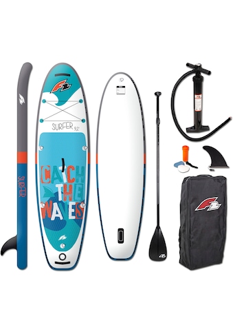 F2 SUP-Board »Surfer Kid«, (mit Paddel, Pumpe und Transportrucksack), Stand Up Paddling kaufen