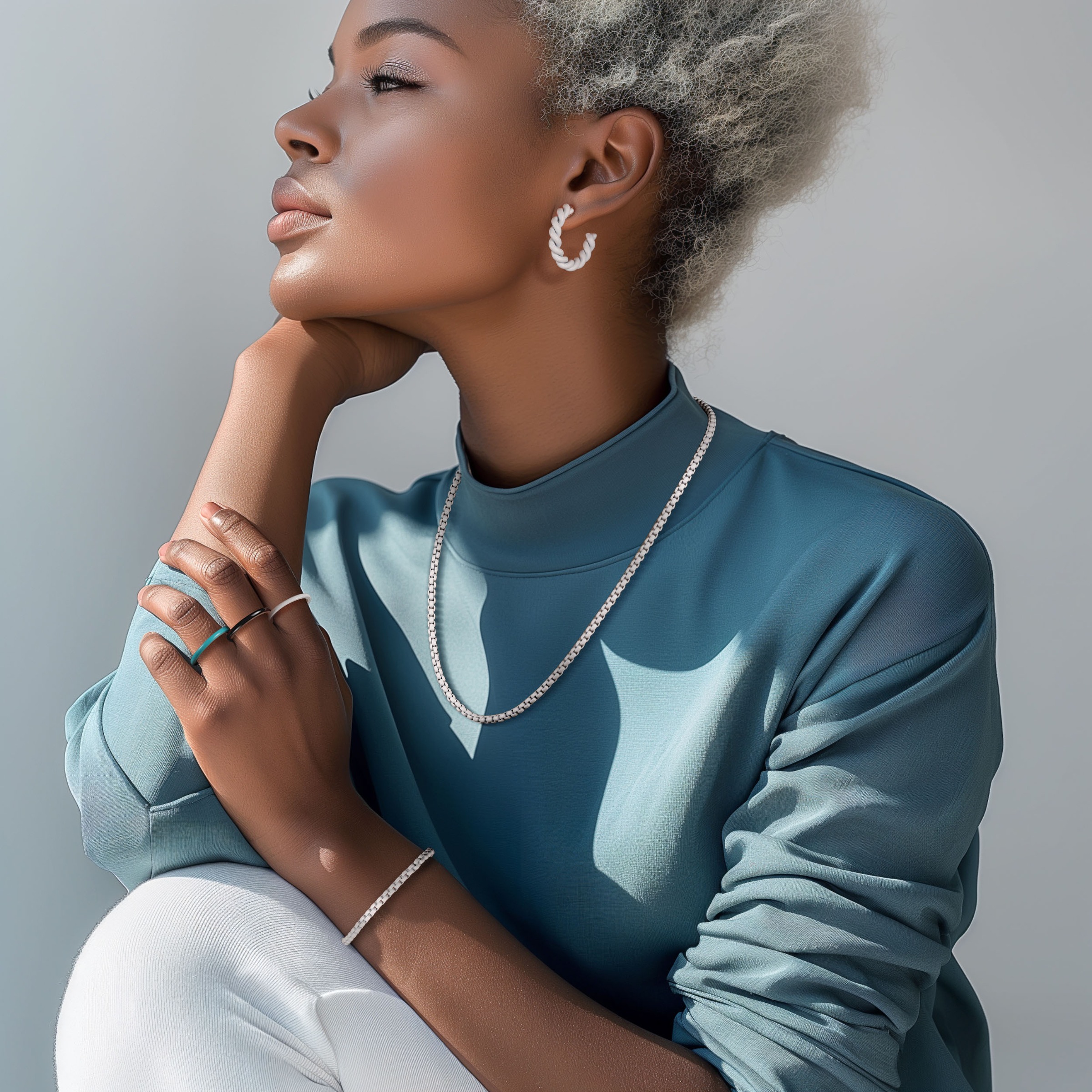 Firetti Armband »Schmuck Geschenk Edelstahl Armschmuck Armkette Venezianerkette Color«