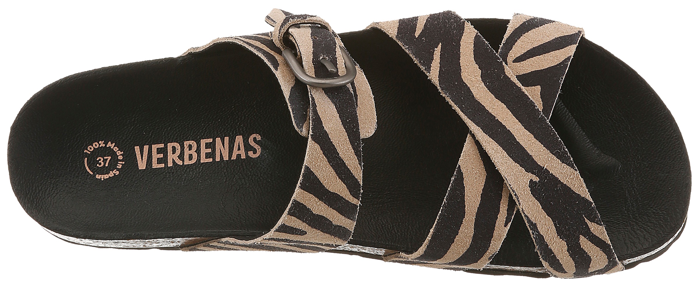 VERBENAS Pantolette "RUBI ZEBRA" Sommerschuh, Strandschuh, Hausschuh mit ve günstig online kaufen