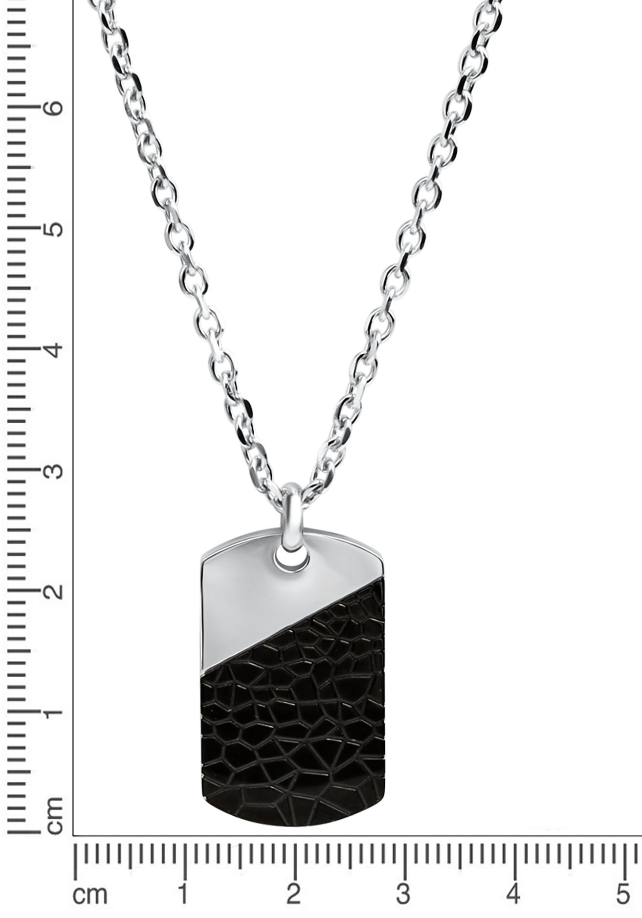 Firetti Geschenk, »Schmuck Kette Halskette Dog Tag« mit BAUR Anhänger Black | Friday