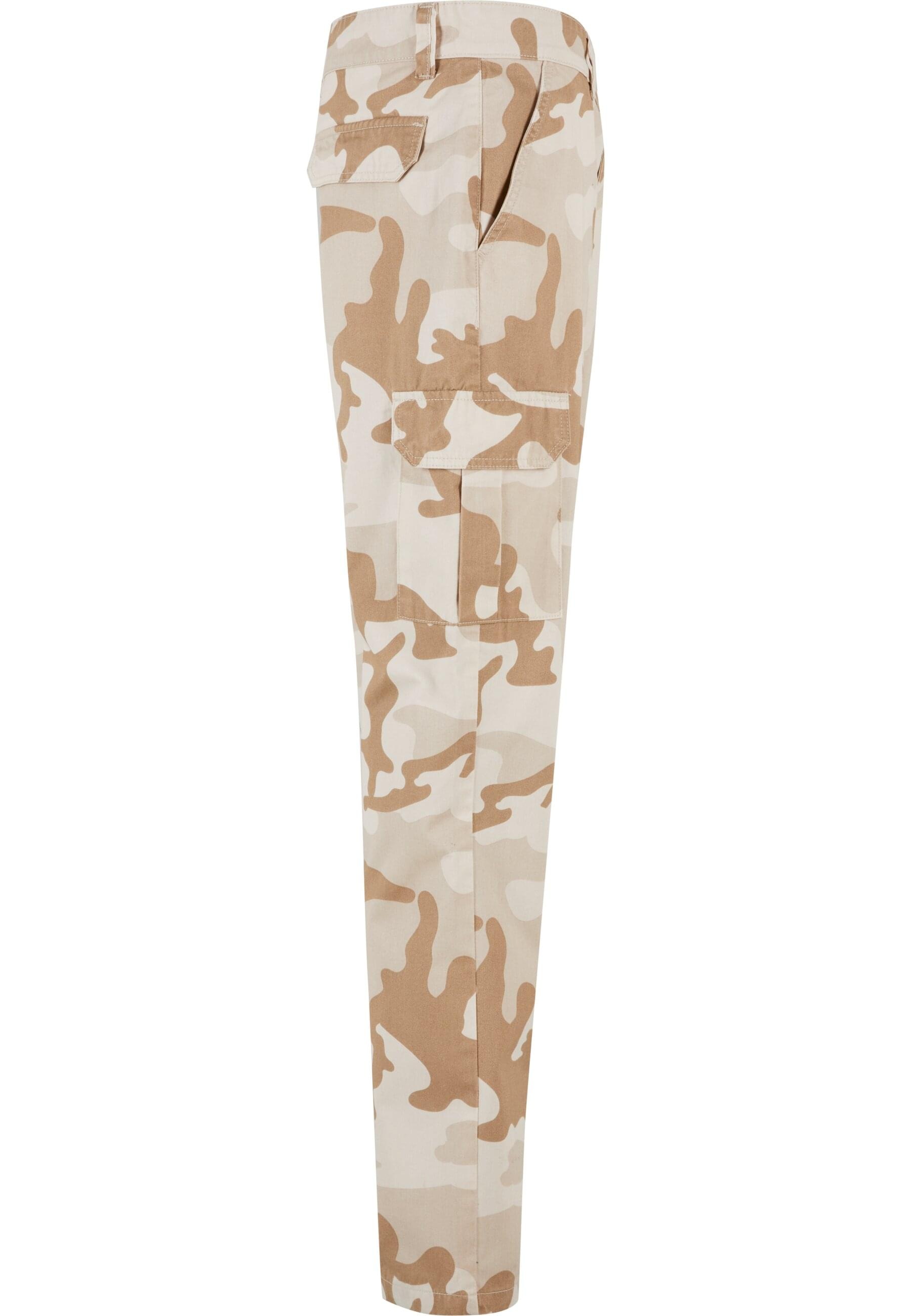 URBAN CLASSICS Cargohose »Urban Classics Herren Straight Leg Camo Cargo Pants«, (1 tlg.)