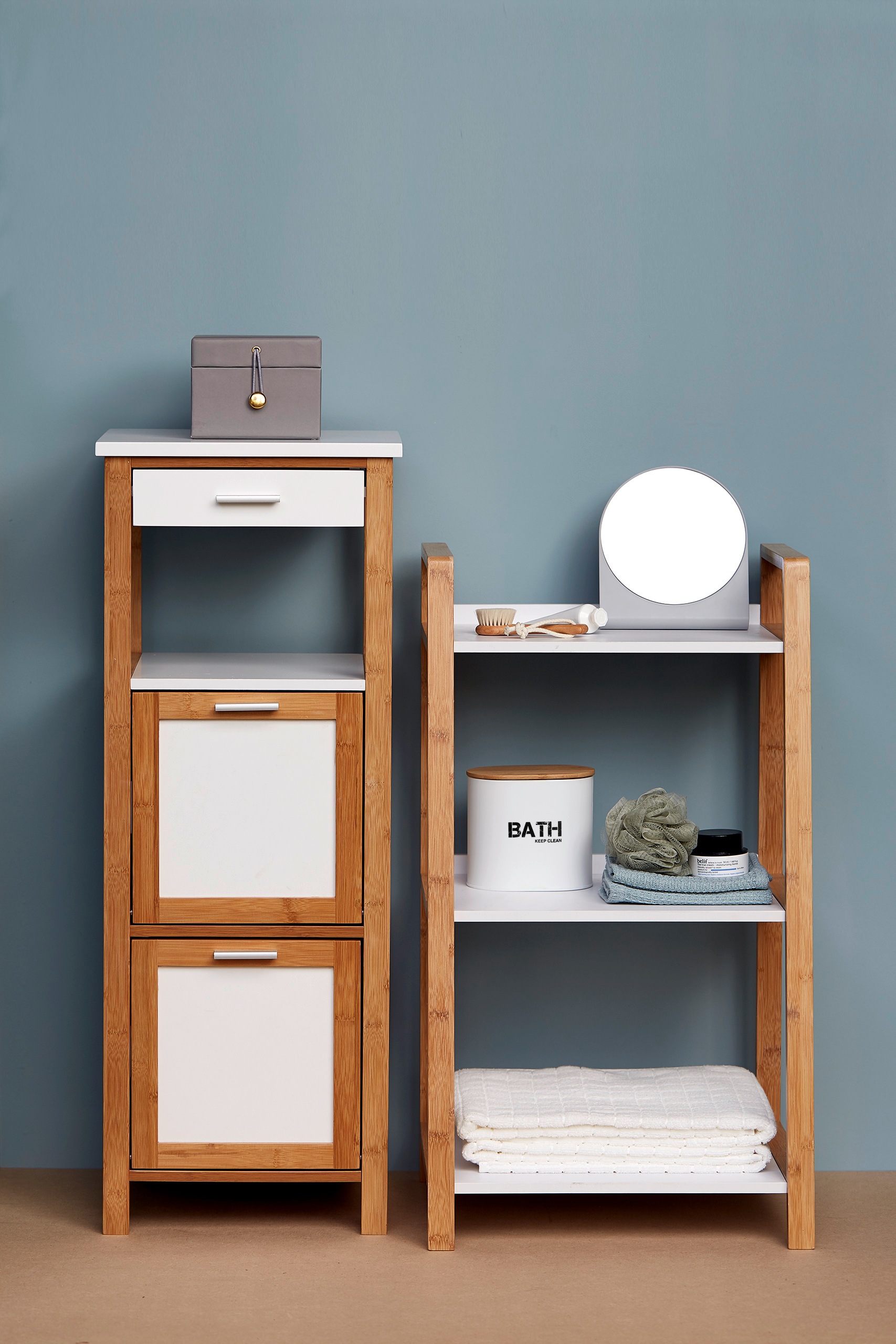 WENKO Badorganizer "Gara" mit Deckel günstig online kaufen