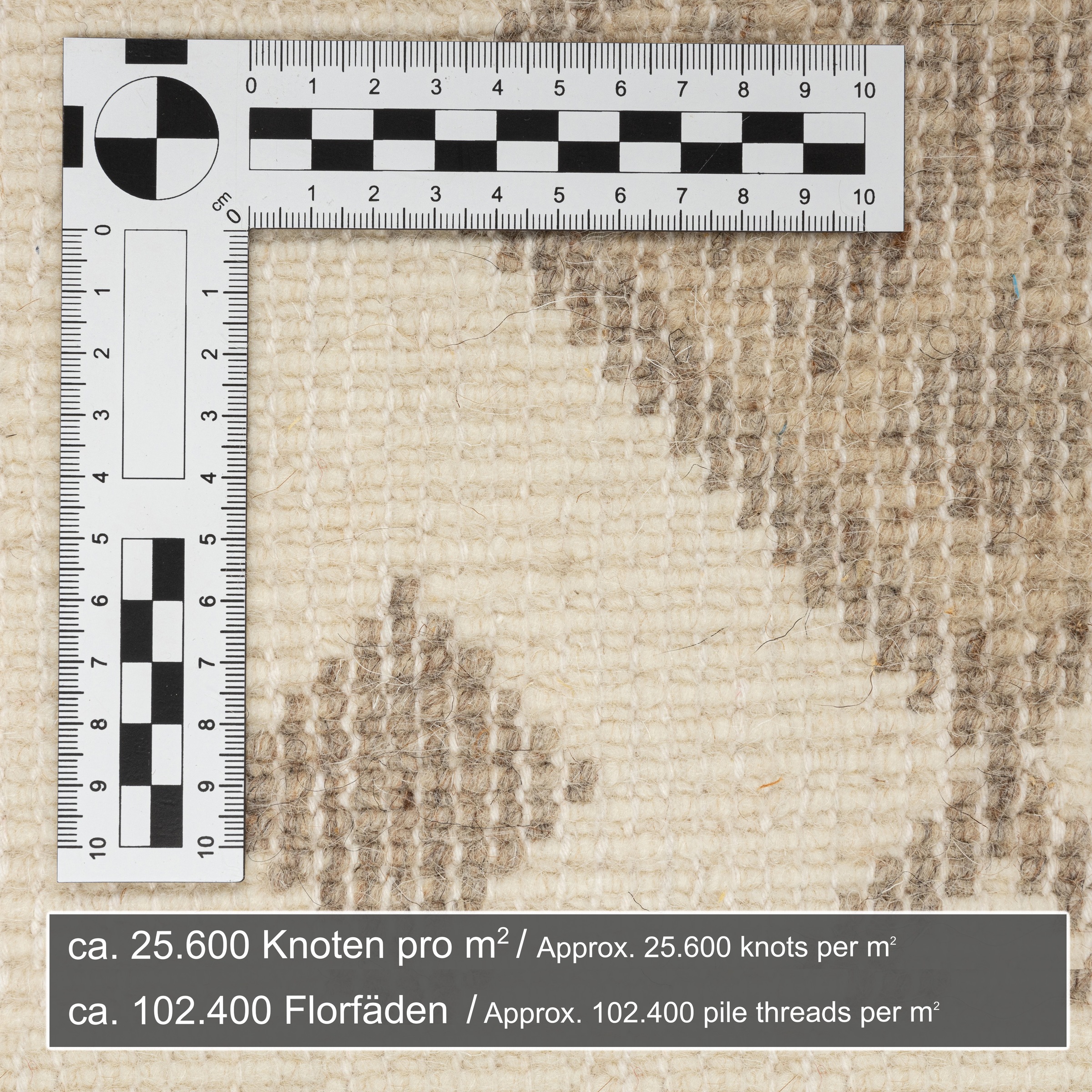 THEKO Wollteppich »Taza Royal 609«, rechteckig, 28 mm Höhe, echter Berber Teppich aus Marokko, reine Wolle, handgeknüpft