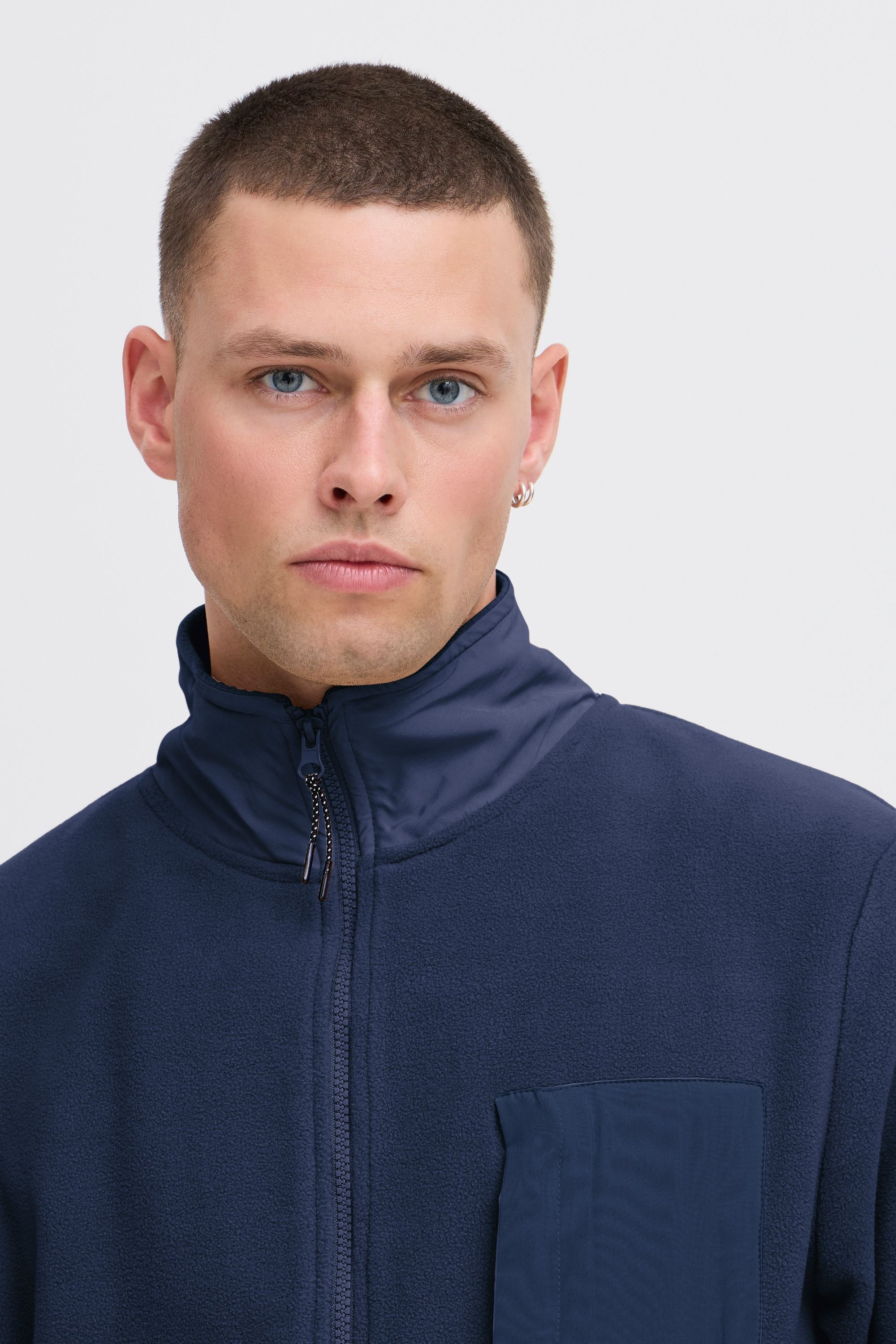 Blend Fellimitatjacke »Fellimitatjacke BHBROOKS Sweatshirt zipp thru«