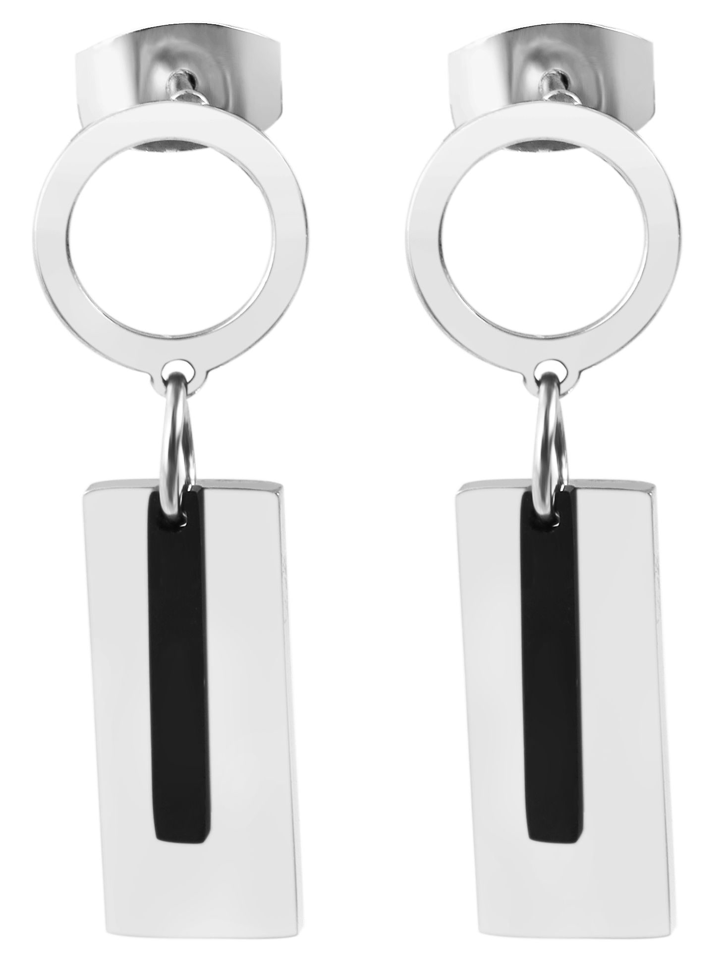 Adelia´s Paar Ohrhänger "Ohrringe – Ohrstecker aus Edelstahl" Ideal als Geschenk – dezent und elegant