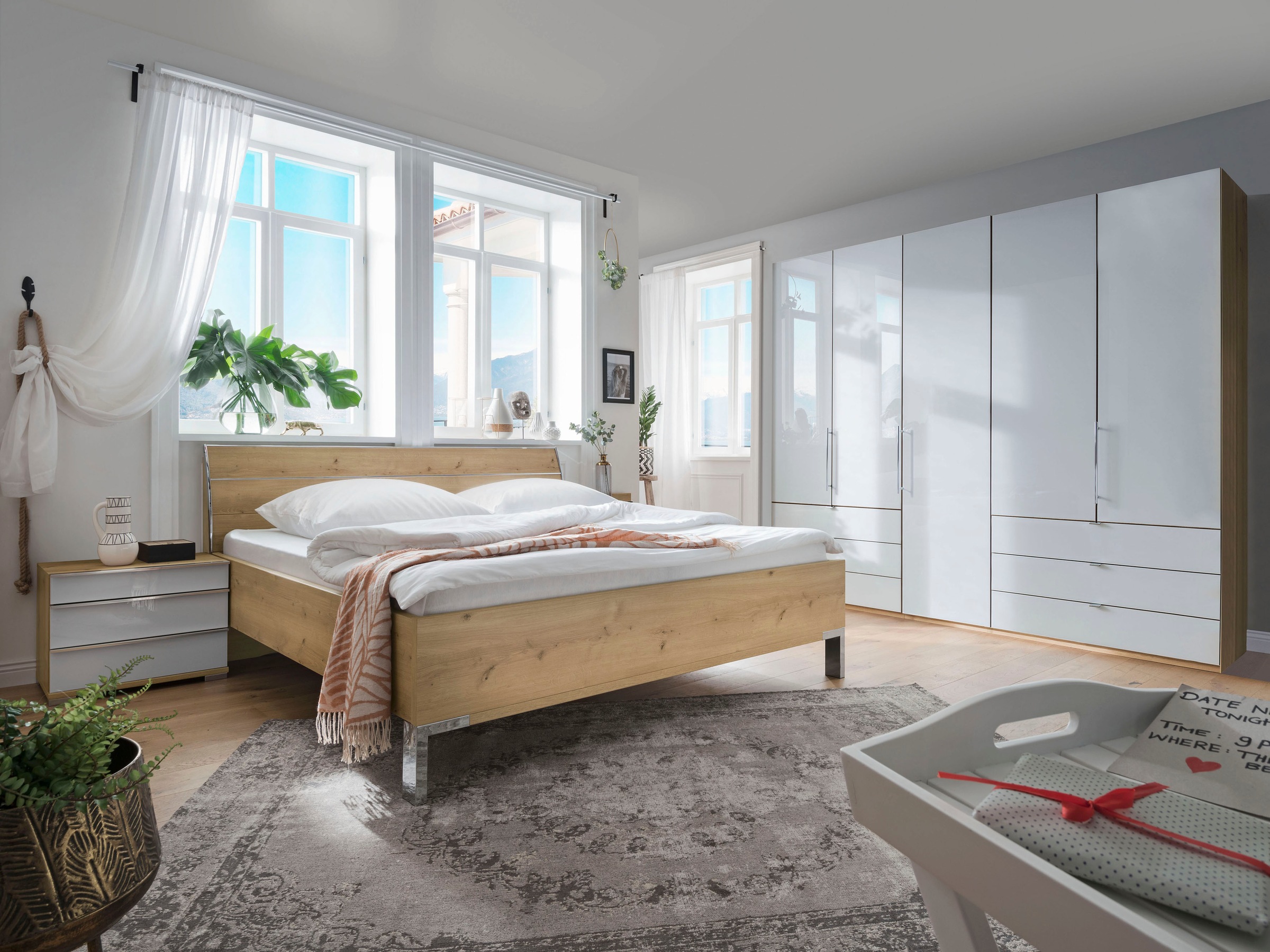 WIEMANN Falttürenschrank "Loft, Kleiderschrank, Schrank, Wäscheschrank, mit günstig online kaufen