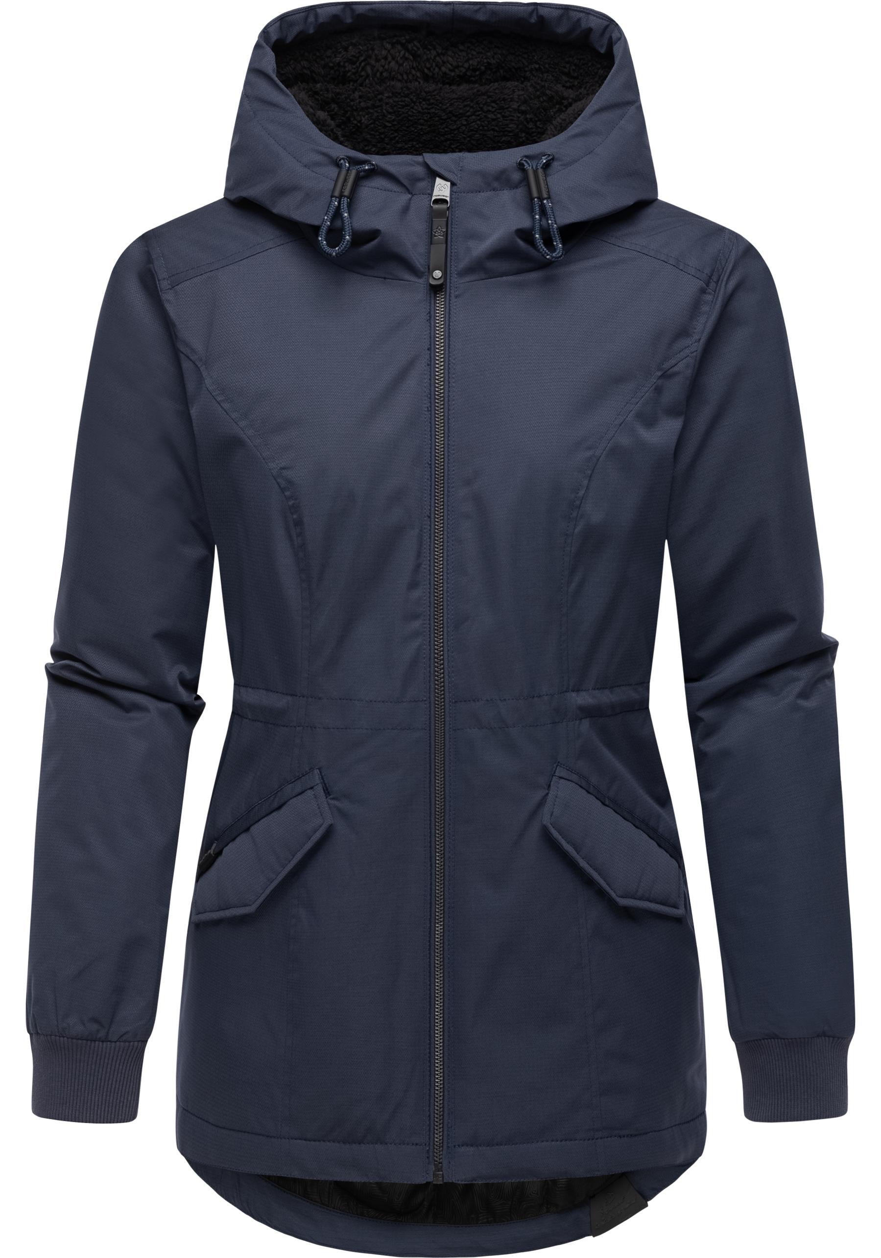 Winterjacke »Dowey Warm Rain«, (1 St.), mit Kapuze, Wasserdichte Damen Jacke für den...