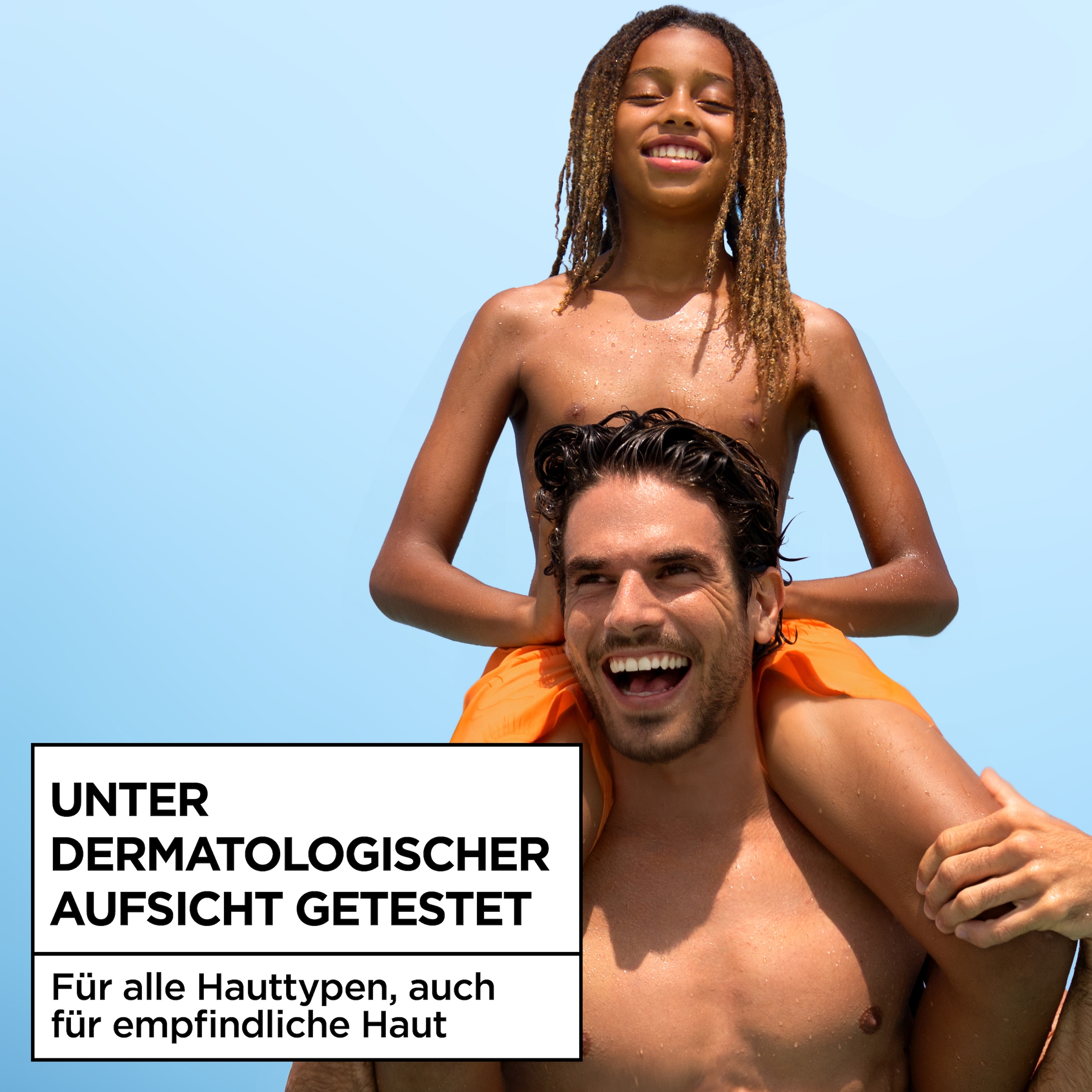 GARNIER Sonnenschutzspray »Garnier Ambre Solaire Sensitive Expert + Hydrating UV Water LSF 50«