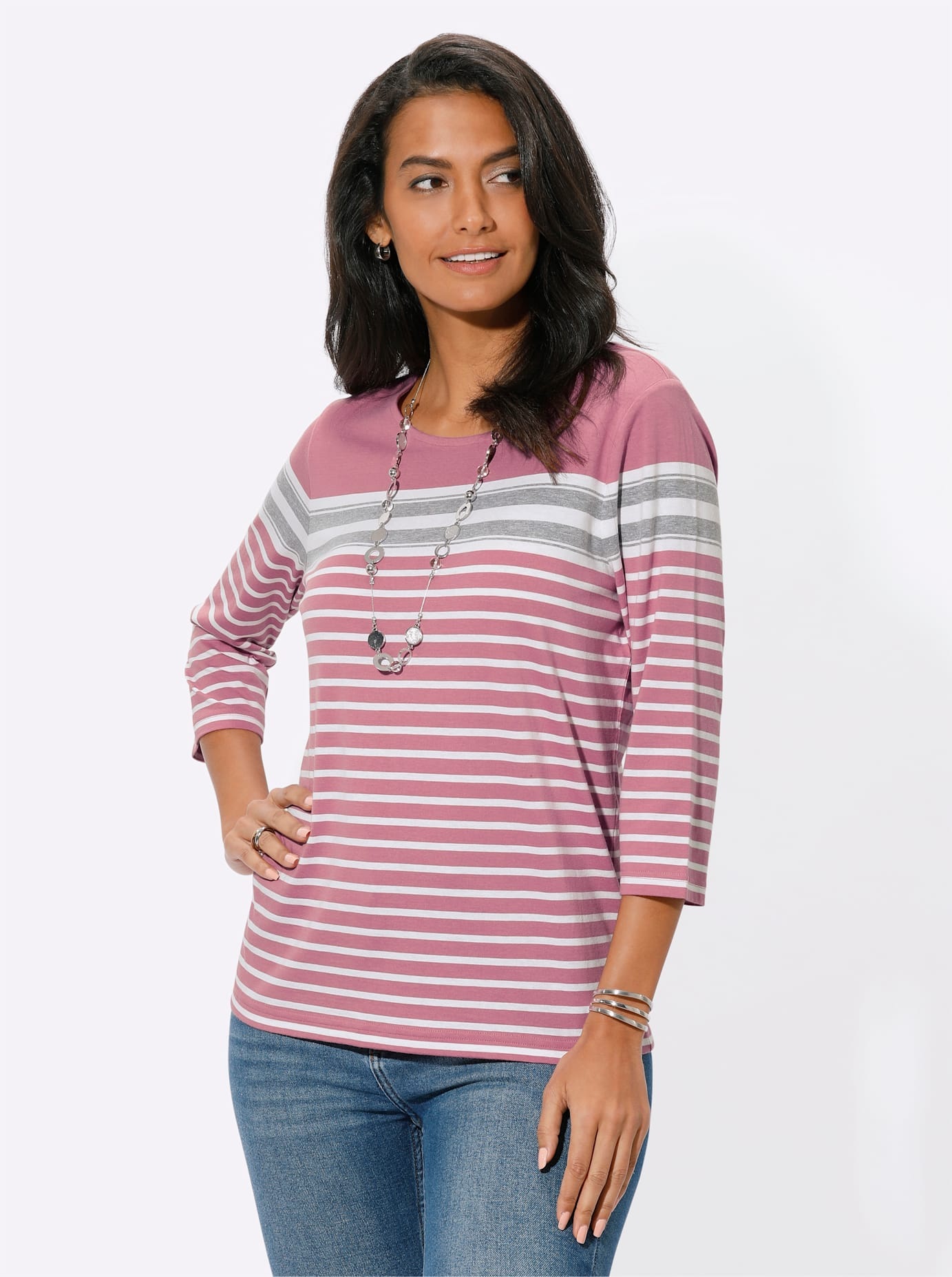 Casual Looks 3/4-Arm-Shirt "Shirt", 1 Stk. günstig online kaufen