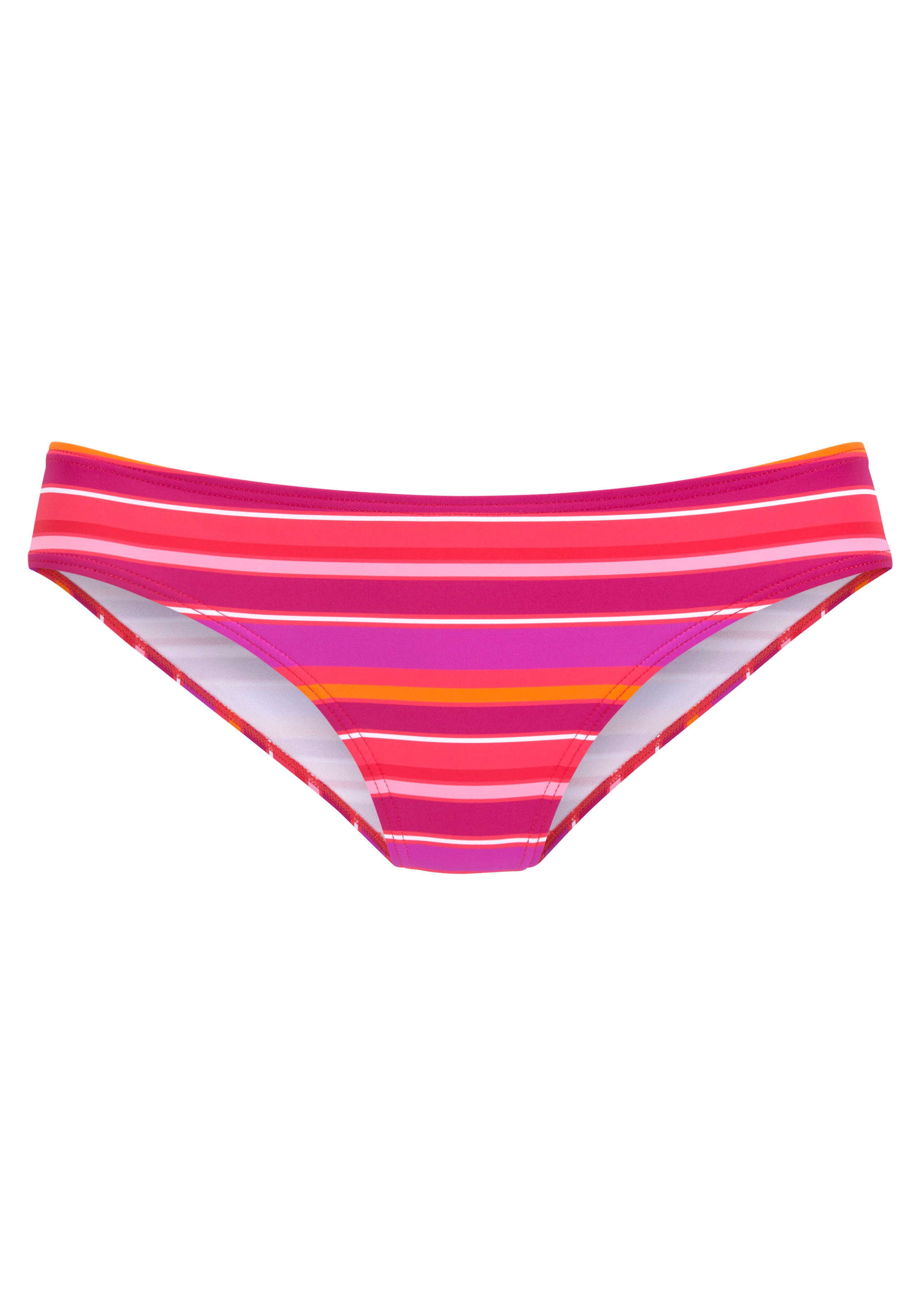 s.Oliver Bikini-Hose "Fun" in klassischer Schnittform und trendigem Streife günstig online kaufen
