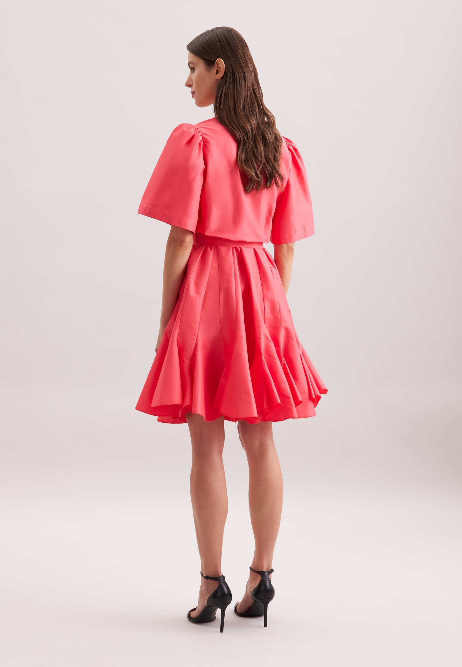 seidensticker Sommerkleid »Schwarze Rose«, V-Neck Uni