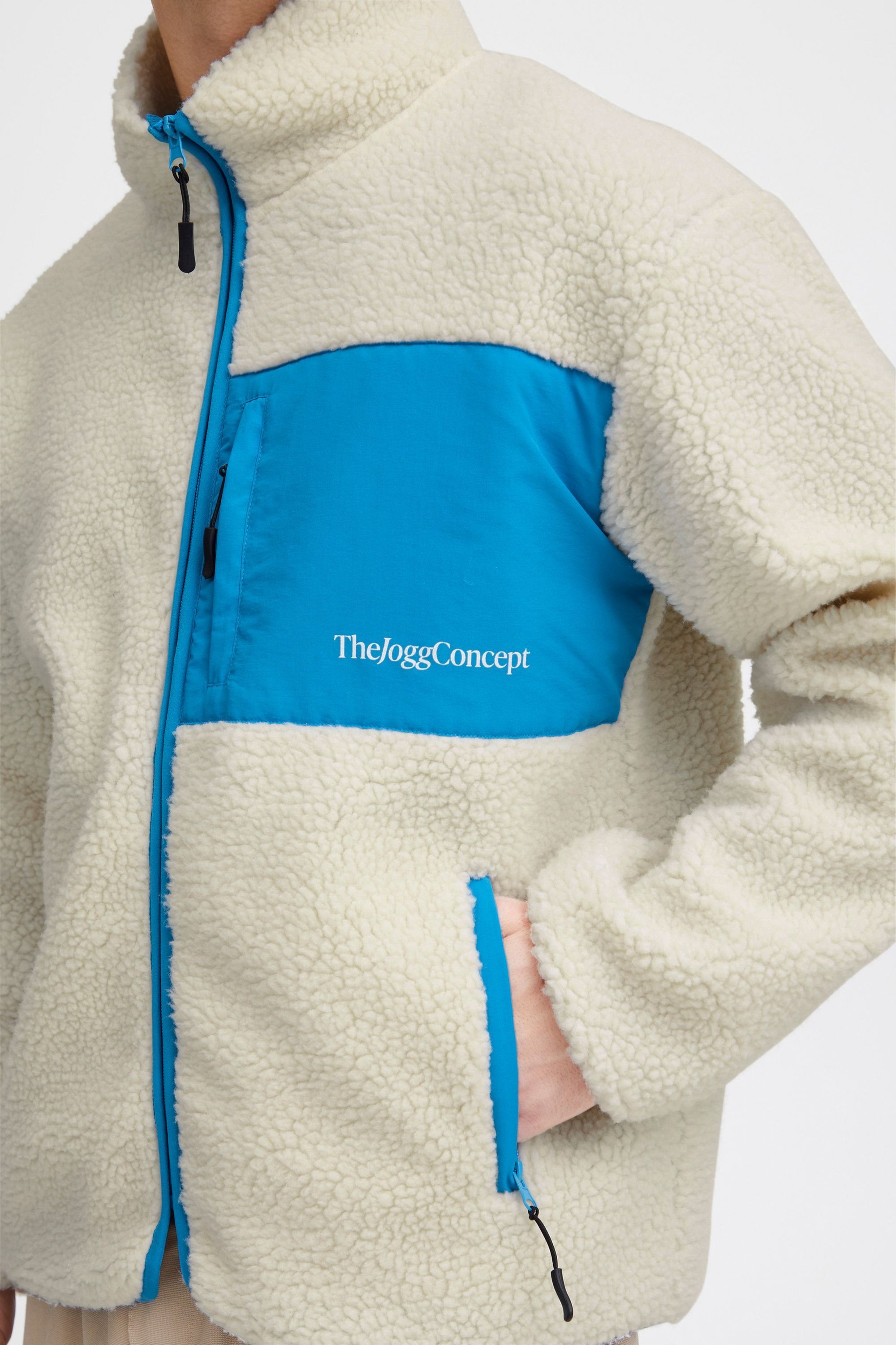 TheJoggConcept Fellimitatjacke »Fellimitatjacke JCMBerri«