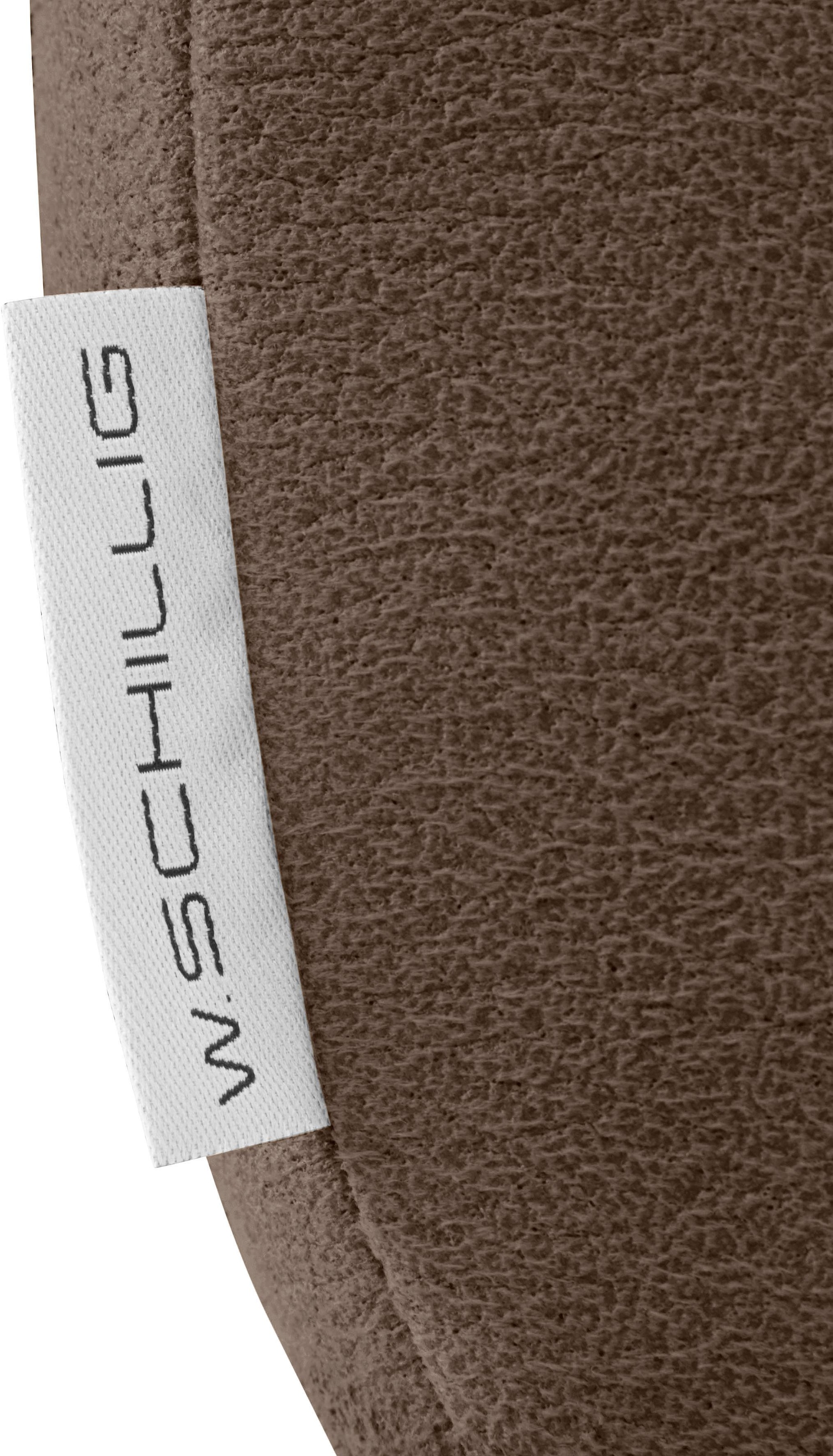 W.SCHILLIG 2,5-Sitzer »enjoy&MORE«, mit Sitztiefenverstellung, Füße silber matt, Breite 232 cm