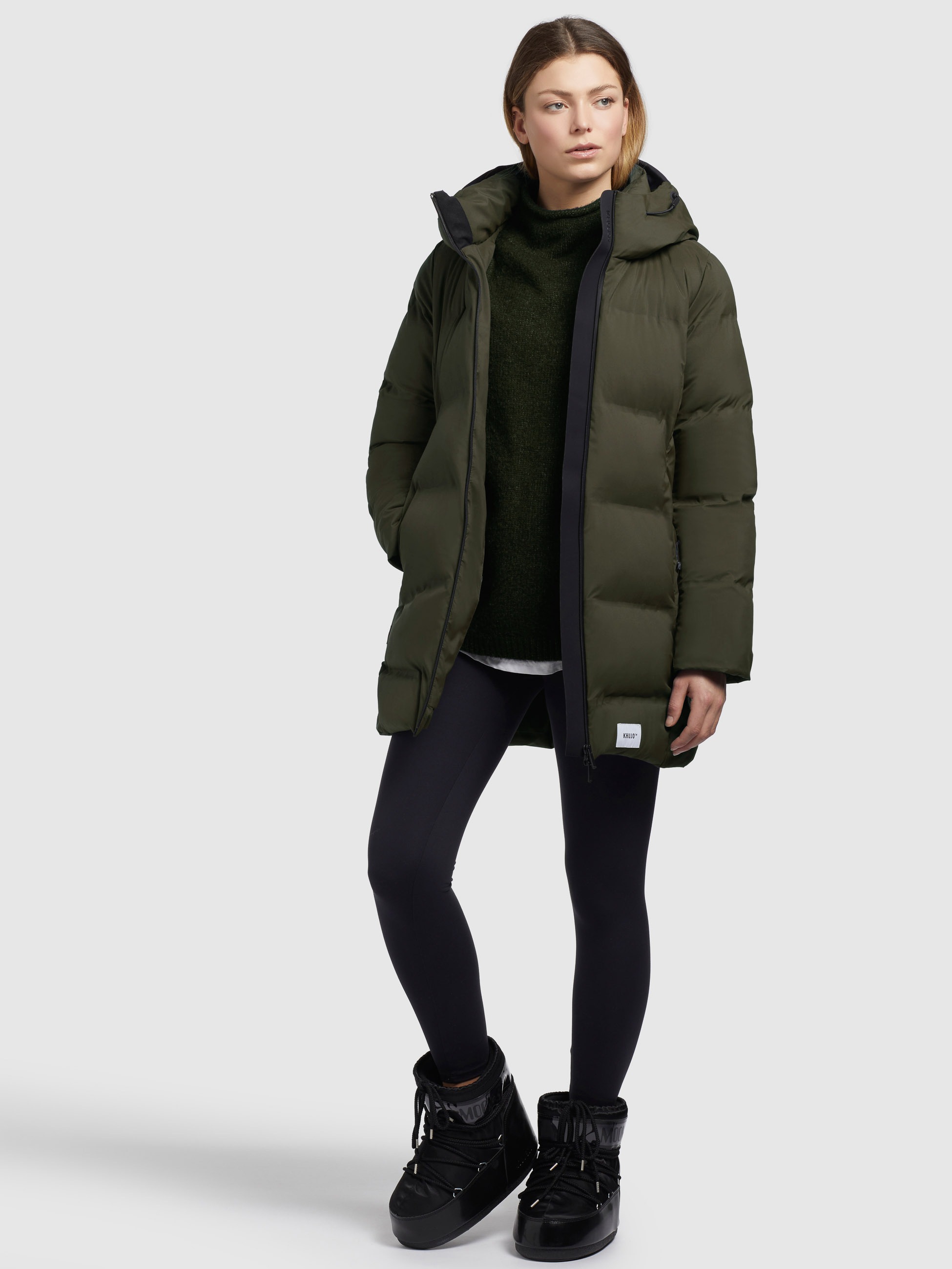 khujo Steppjacke »TANARE2«, mit Kapuze