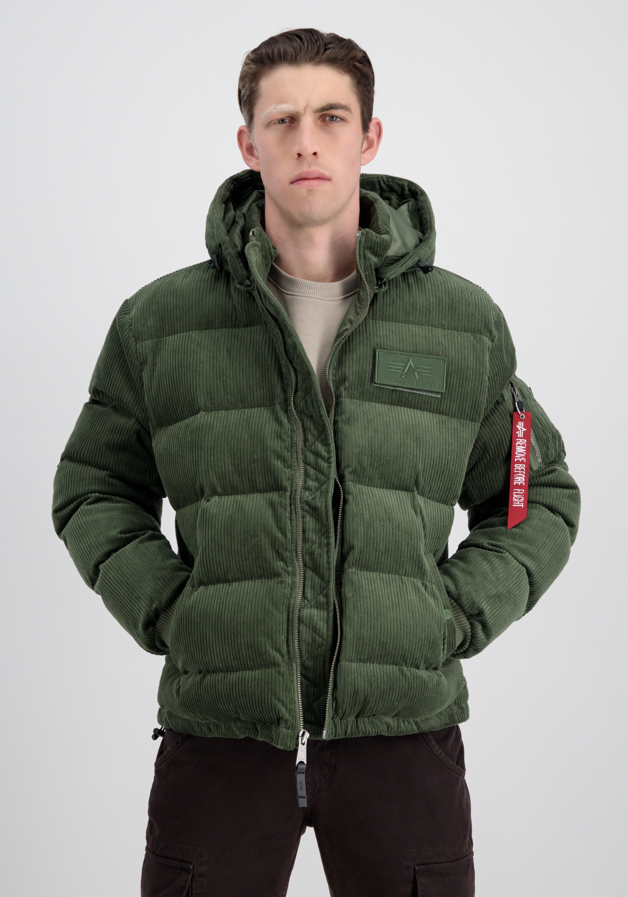 Alpha Industries Winterjacke »ALPHA INDUSTRIES Men - Cold Weather Jackets Puffer Cord«